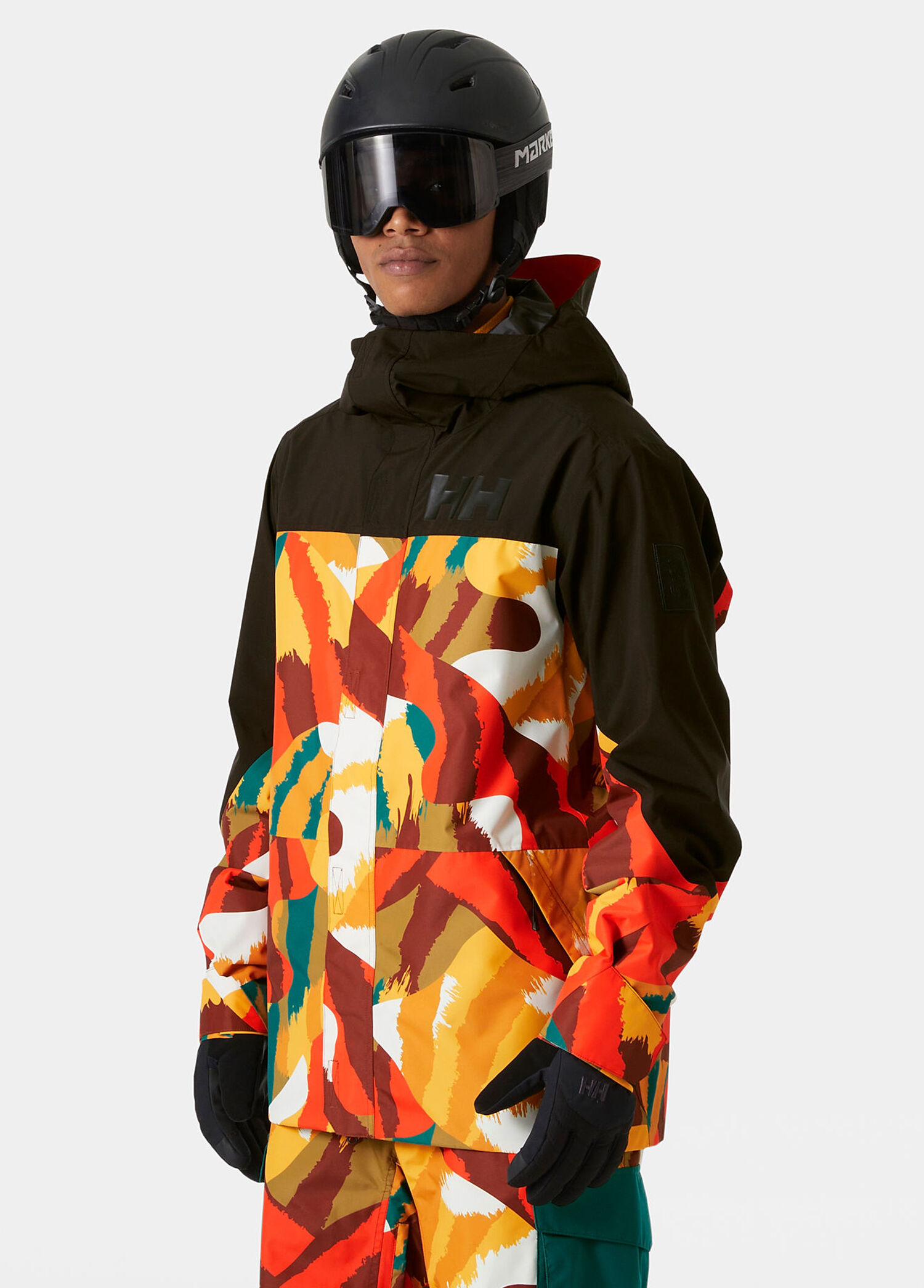 Helly Hansen Iron Oxide Erkek Ullr D Shell Graphic Kapüşonlu Su