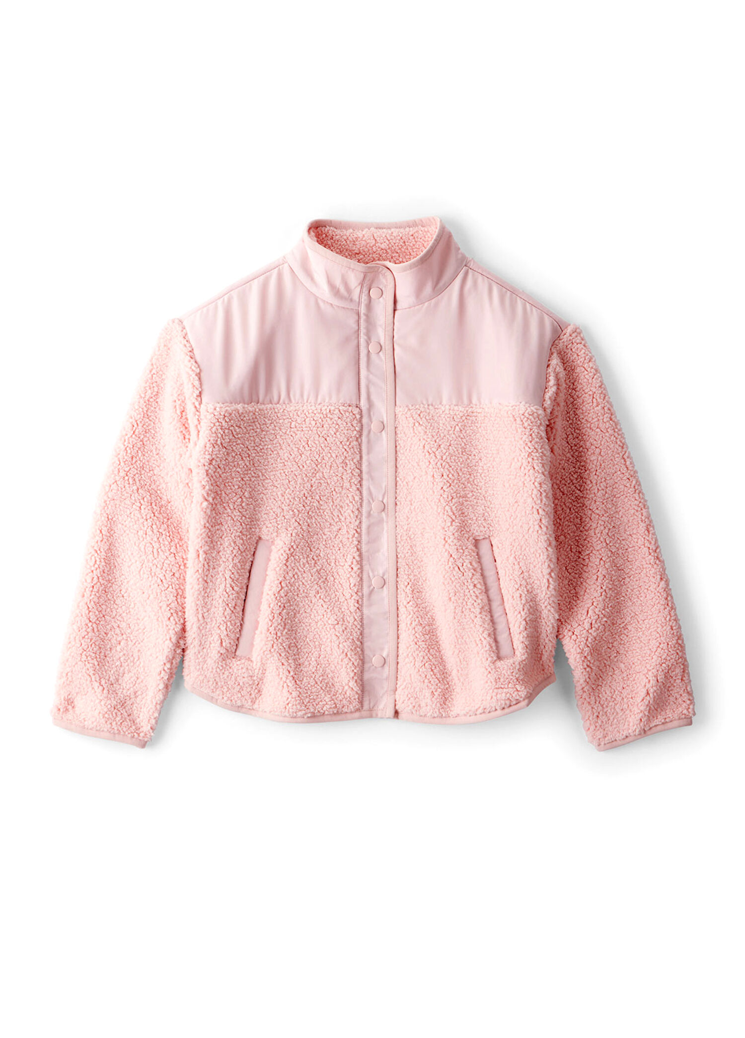 Pembe Fermuarlı Kız Çocuk Ceket