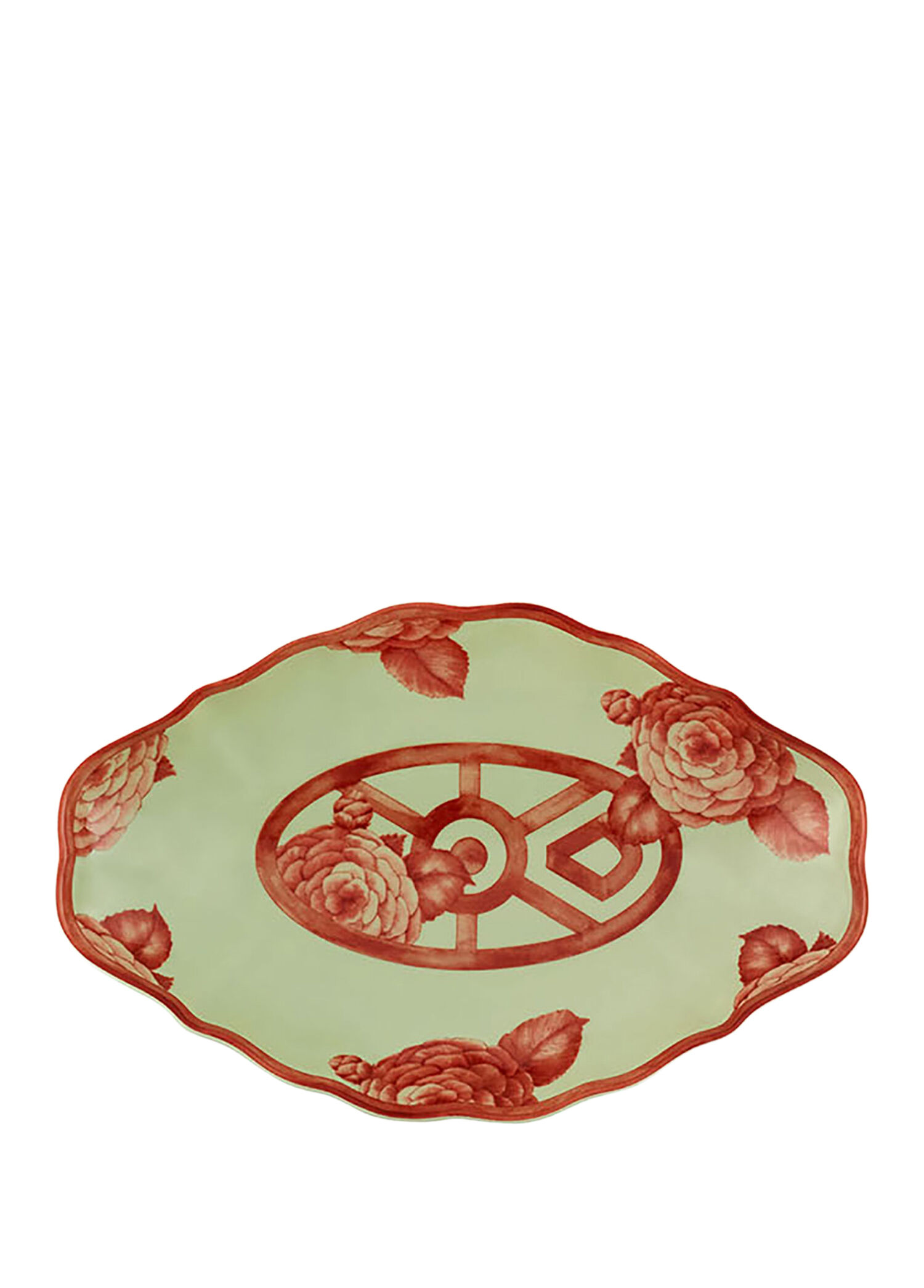 P Vista Alegre Meaning Turuncu Porselen Servis Tabagi 27 Cm