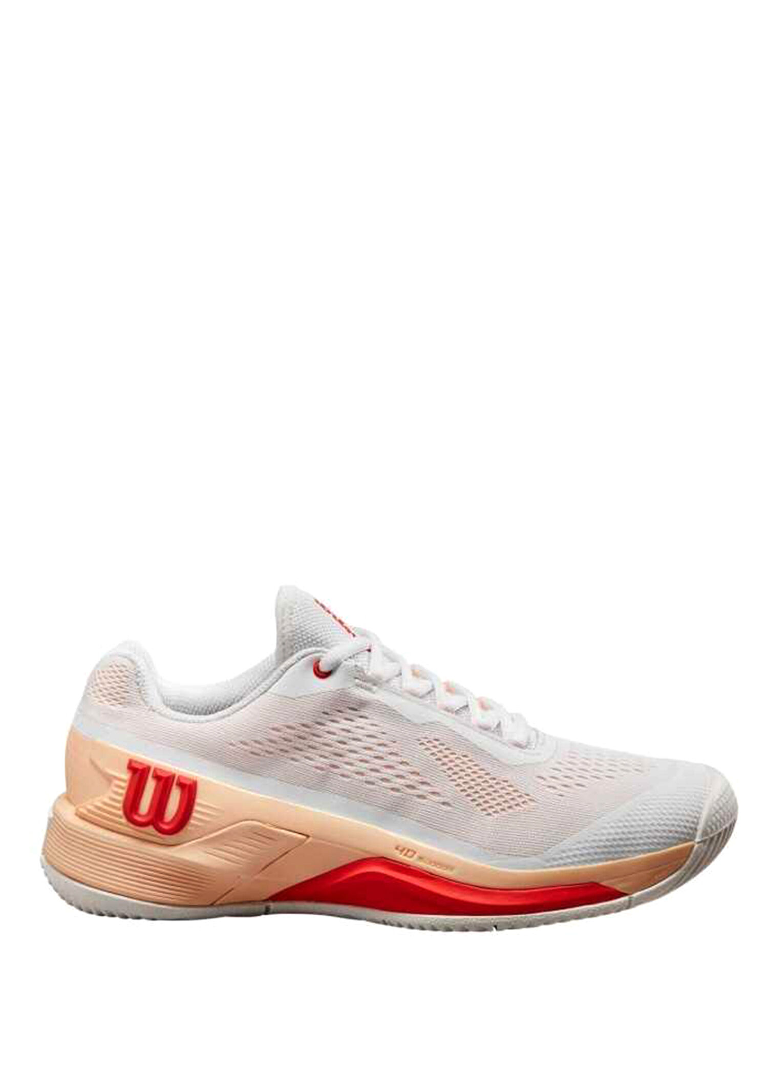 Wilson Çok Renkli Kadın Rush Pro 4.0 Wh/Peach P Kadın Tenis