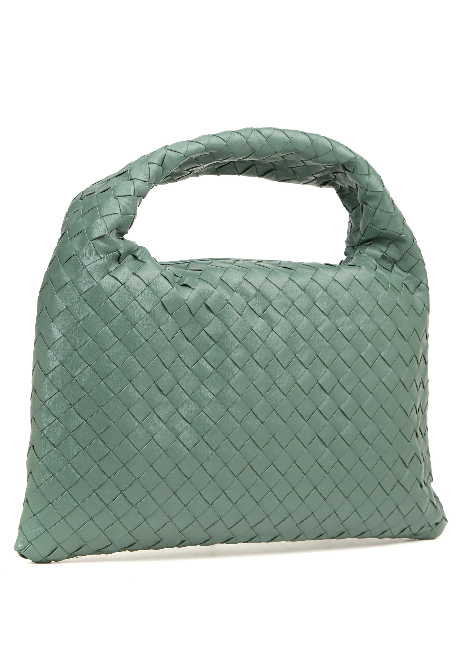 Bottega Veneta Yeşil Kadın Small Hop Yeşil Kadın Deri Çanta