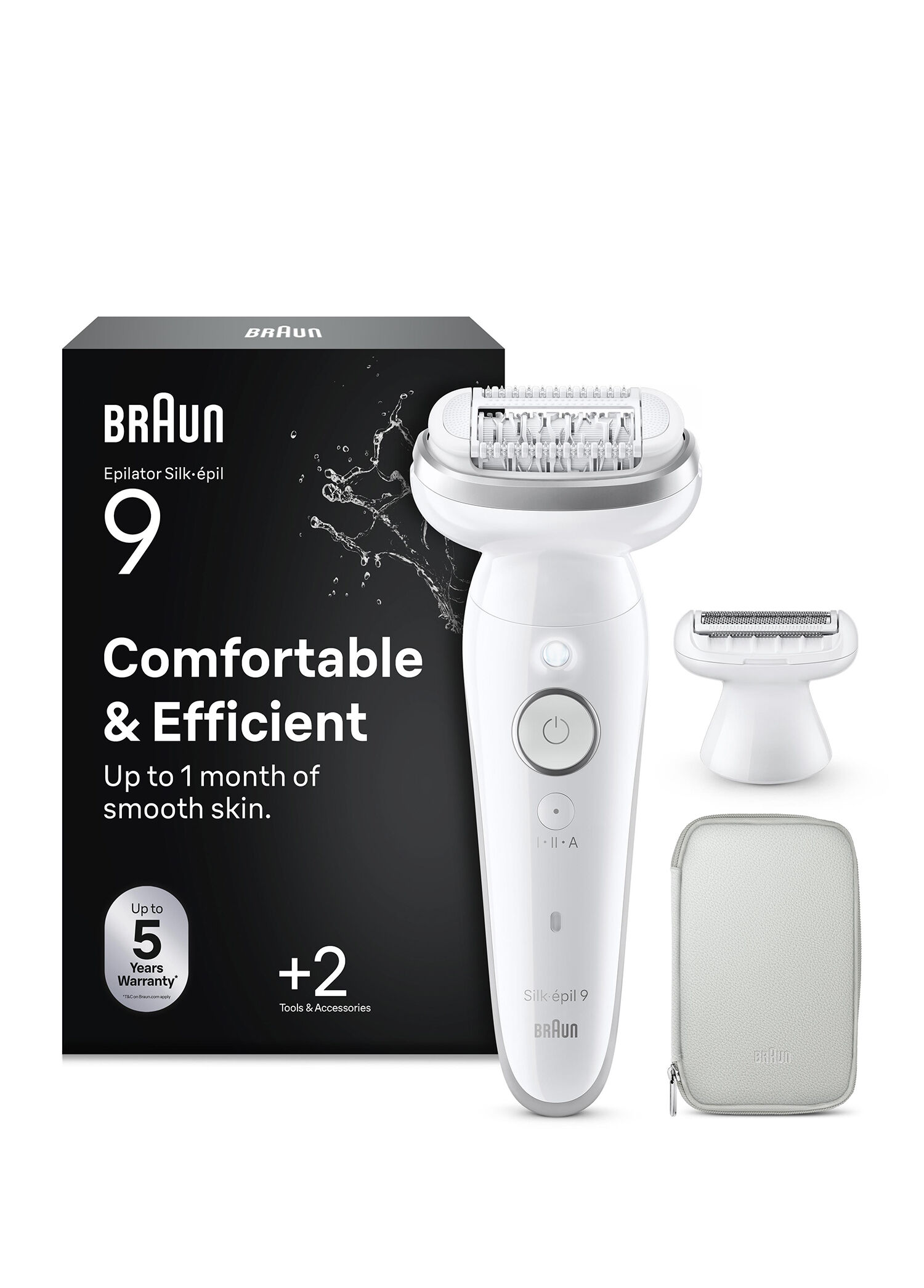 P Braun Silkepil 9 Wet Dry Epilator 9 030