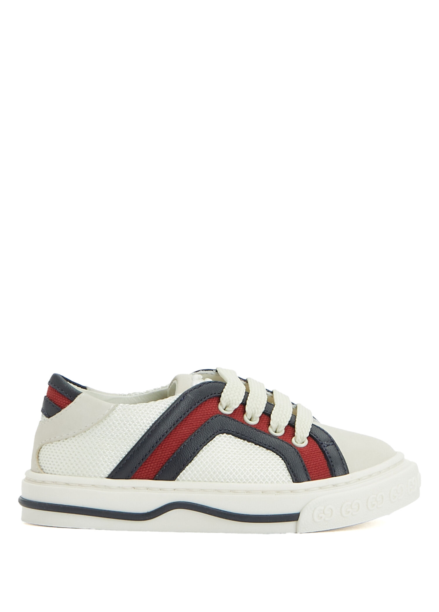 Beyaz Erkek Çocuk Deri Sneaker