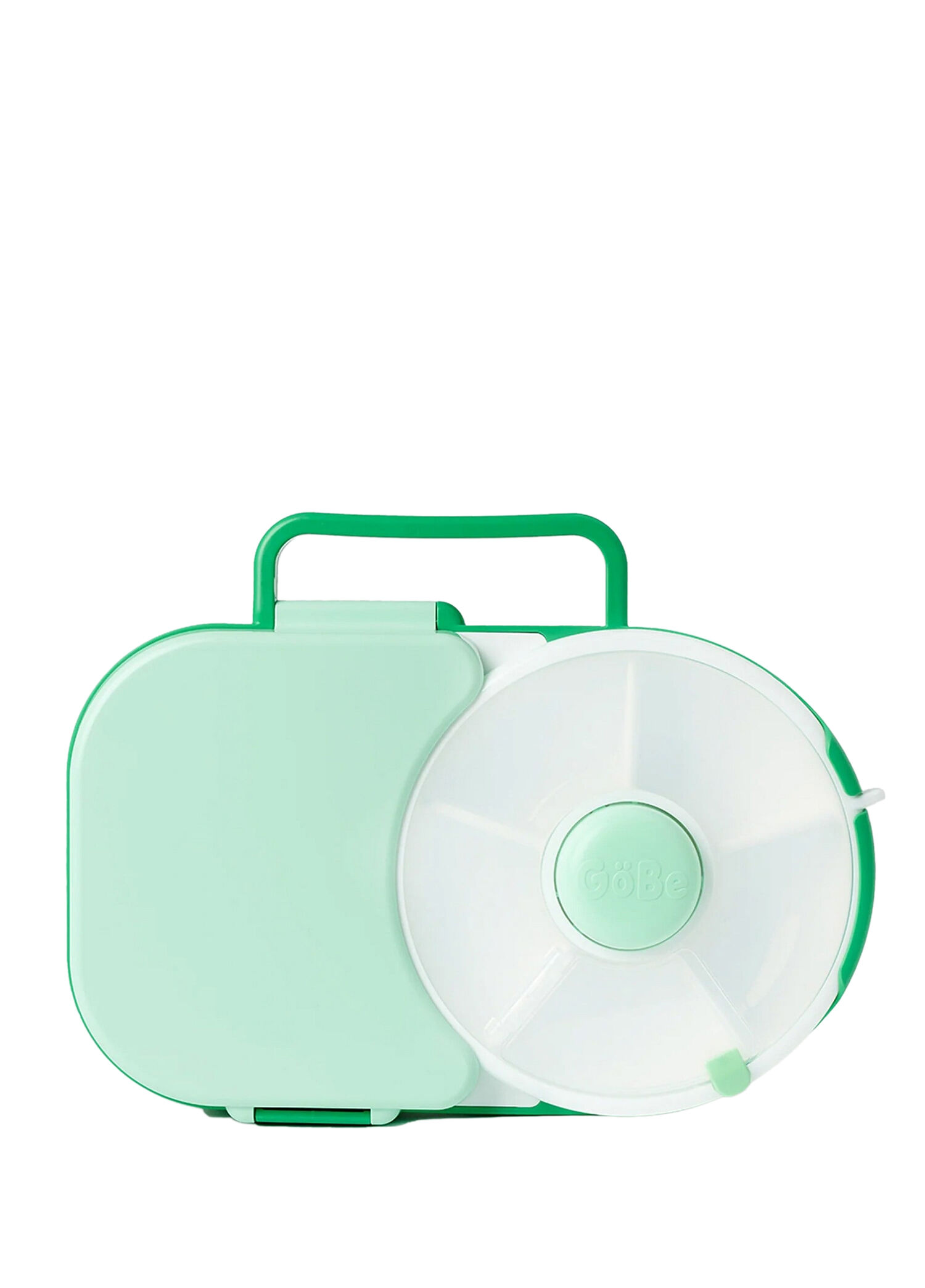 P Gobe Kids Green 2 In 1 Kids Lunch Box