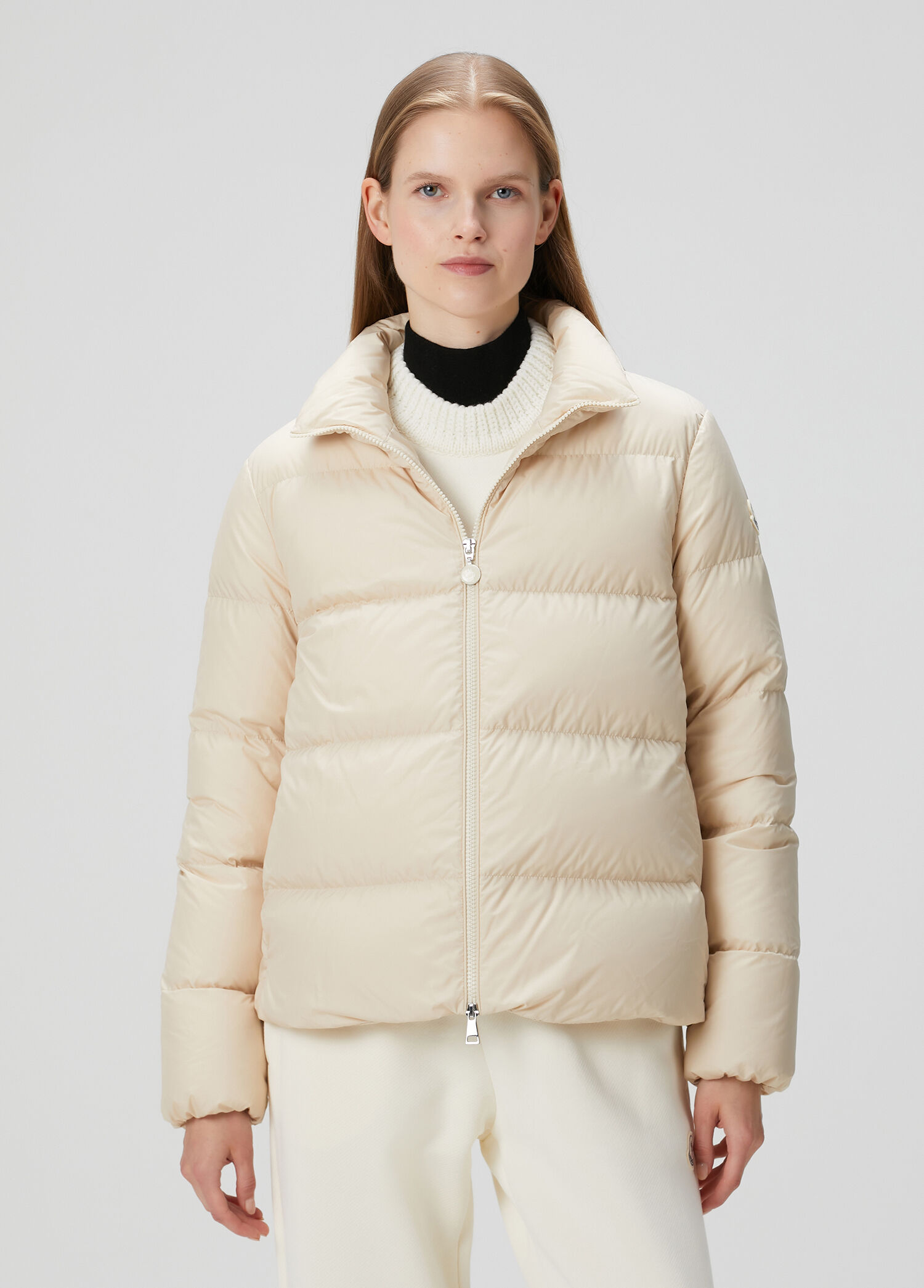 Mauzun Krem Puffer Mont