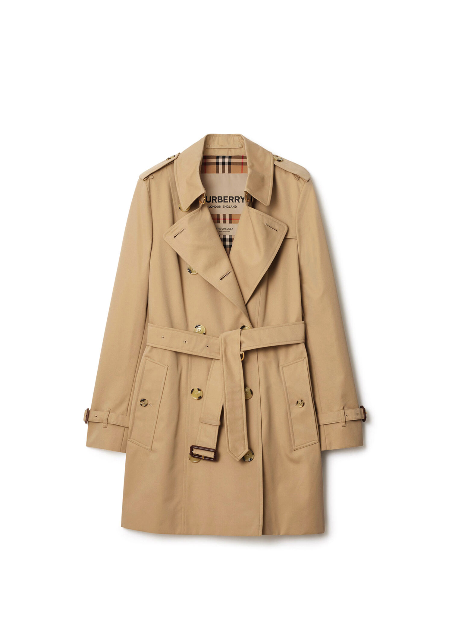 h*s様 Burberry Beige Trench Coat Burberry - Short Chelsea Heritage Beige Women's Trench Coat