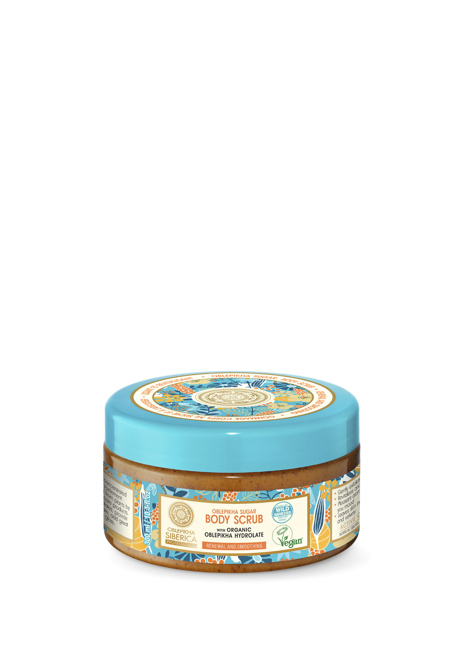 Oblepikha & Bal Özlü Besleyici Arındırıcı Vücut Peelingi 300 ml