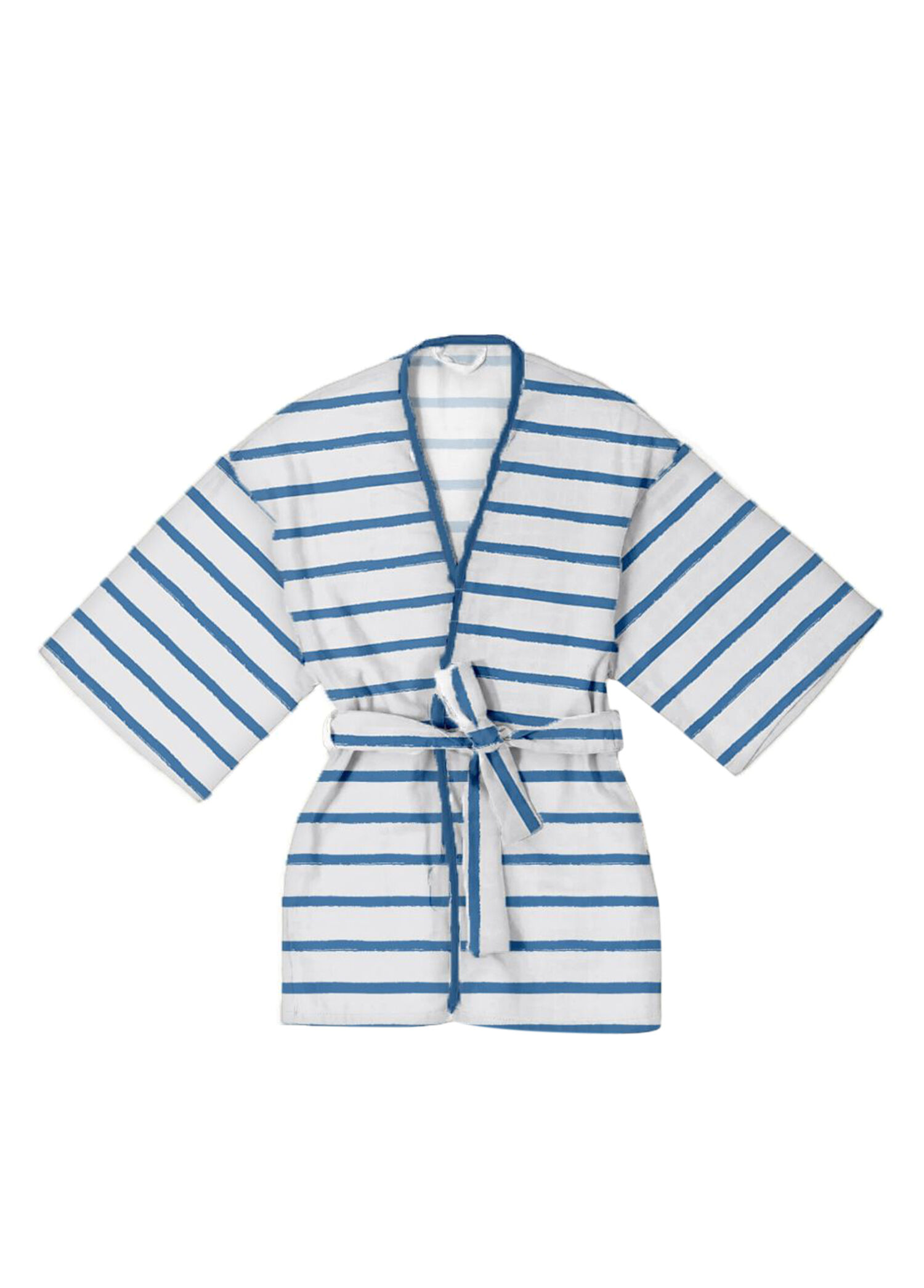 Coco Brush Müslin Çocuk Kimono Bornoz
