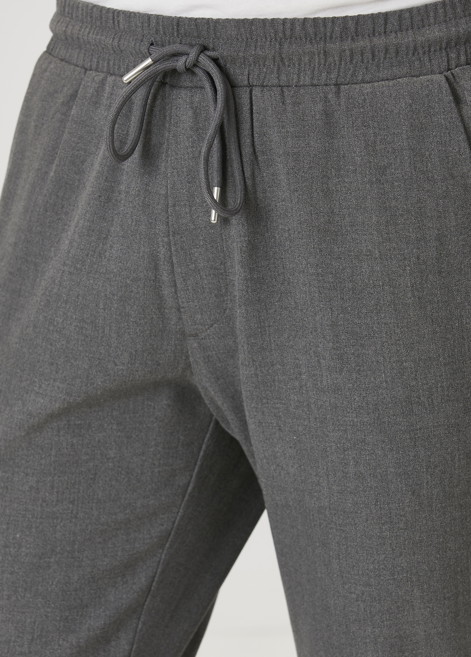 Gri Beli Kordonlu Pantolon_3