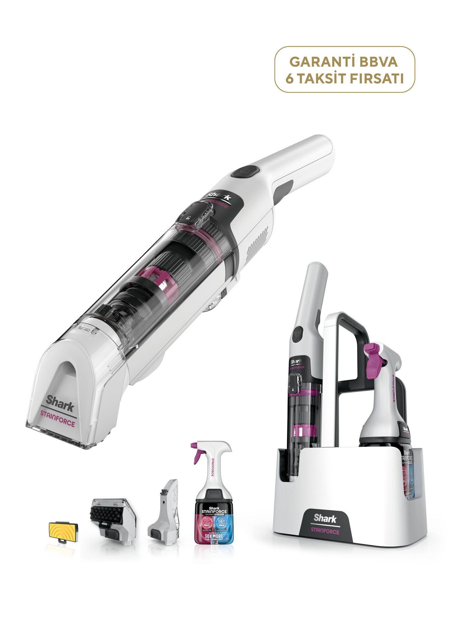 StainForce Kablosuz Leke Çıkarma Makinesi
