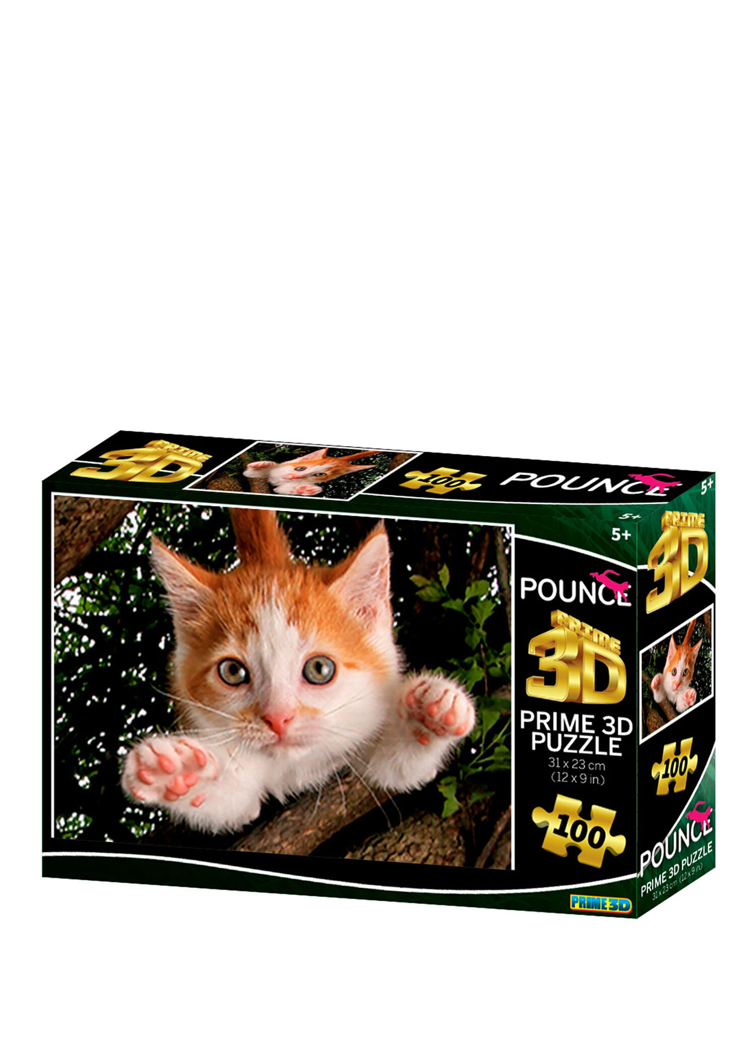 Kedi Pençesi 100 Parça 3D Puzzle