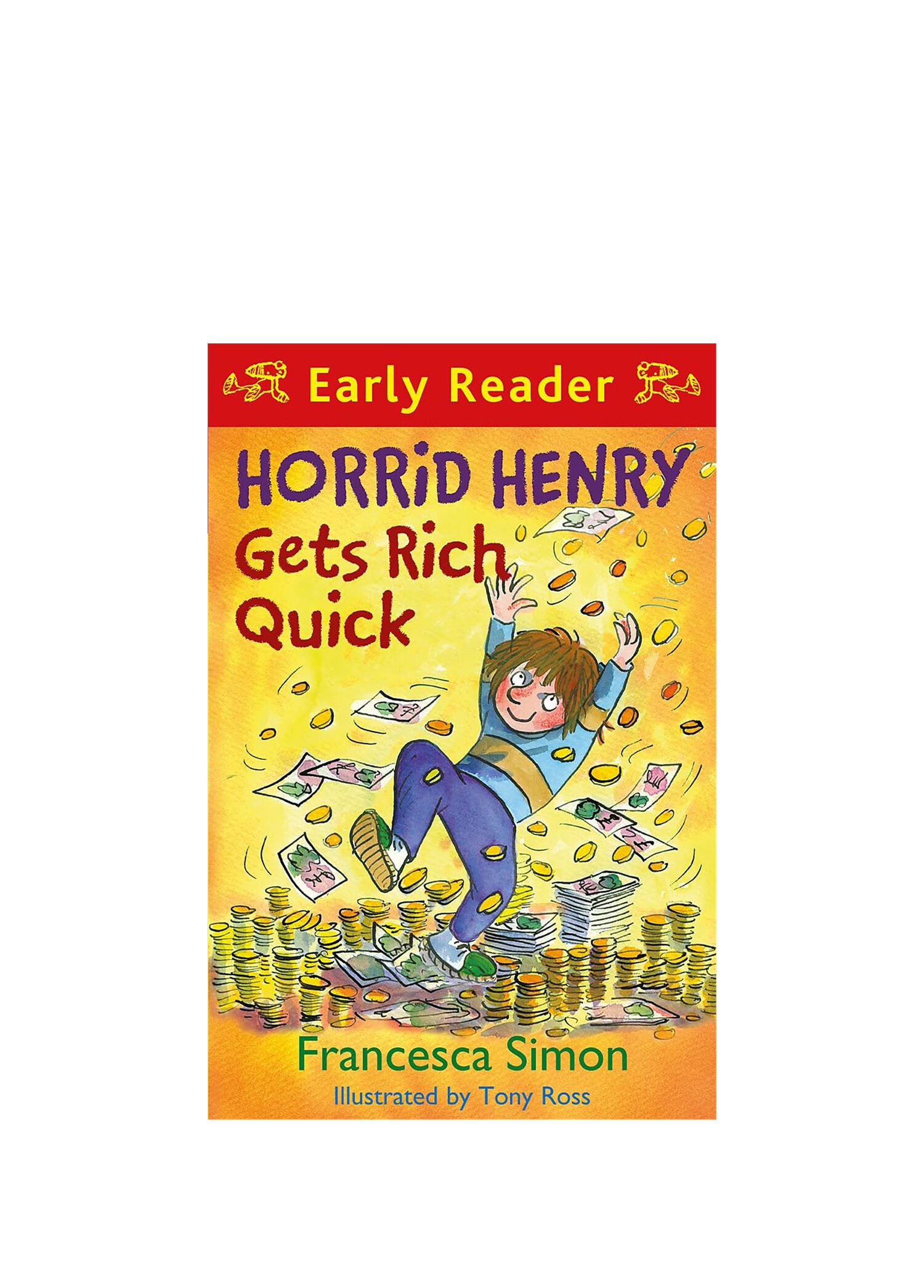 Horrid Henry Early Reader: Horrid Henry Gets Rich Quick Çocuk Yabancı Dil Kitabı