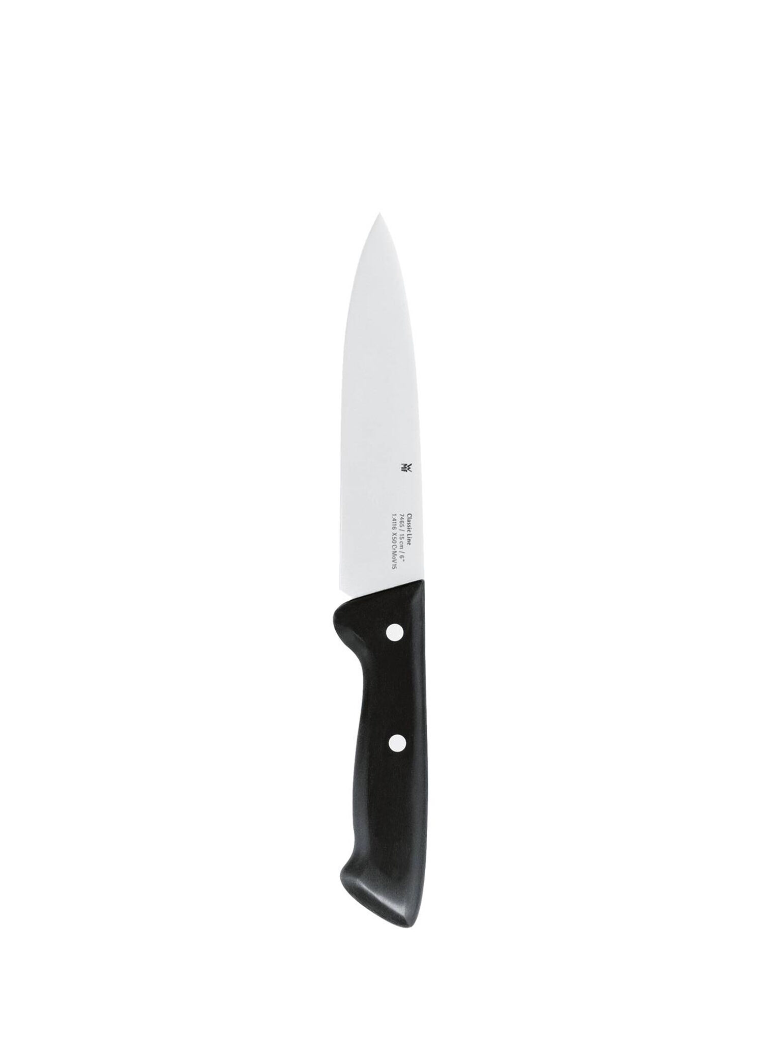 Classic Line Siyah Çelik Şef Bıçağı 15 cm