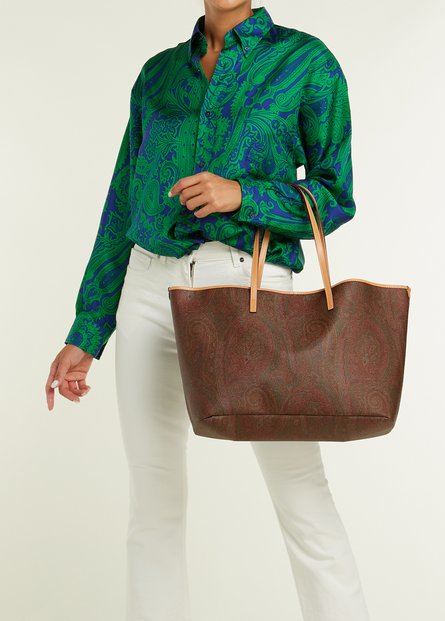 Beymen Colorblocked Etnik Desenli Kadın Çanta. 2 Beymen Colorblocked Etnik Desenli Kadın Çanta. 2