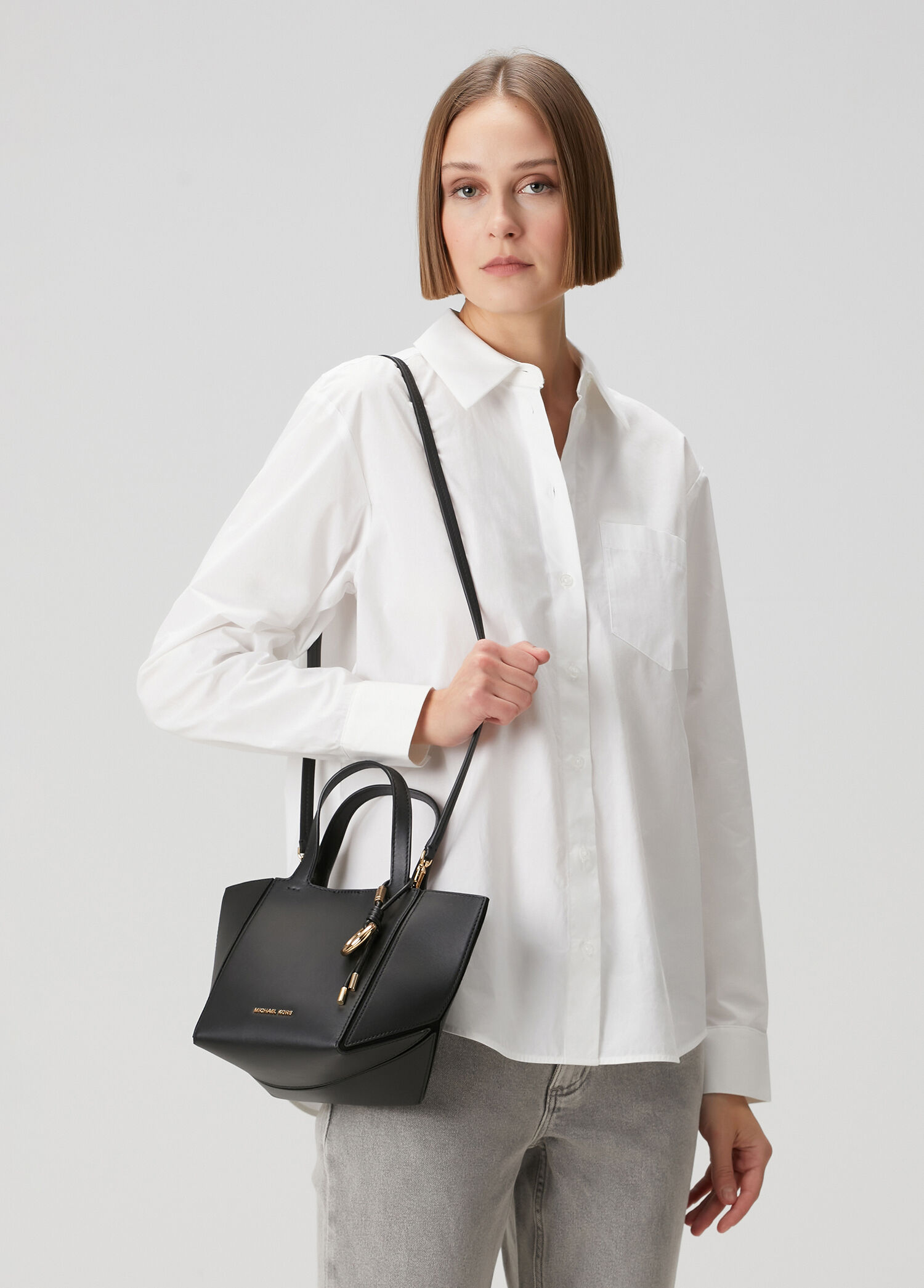 Michael Michael Kors Siyah Kadın Jordi Small Siyah Kadın Alışveriş