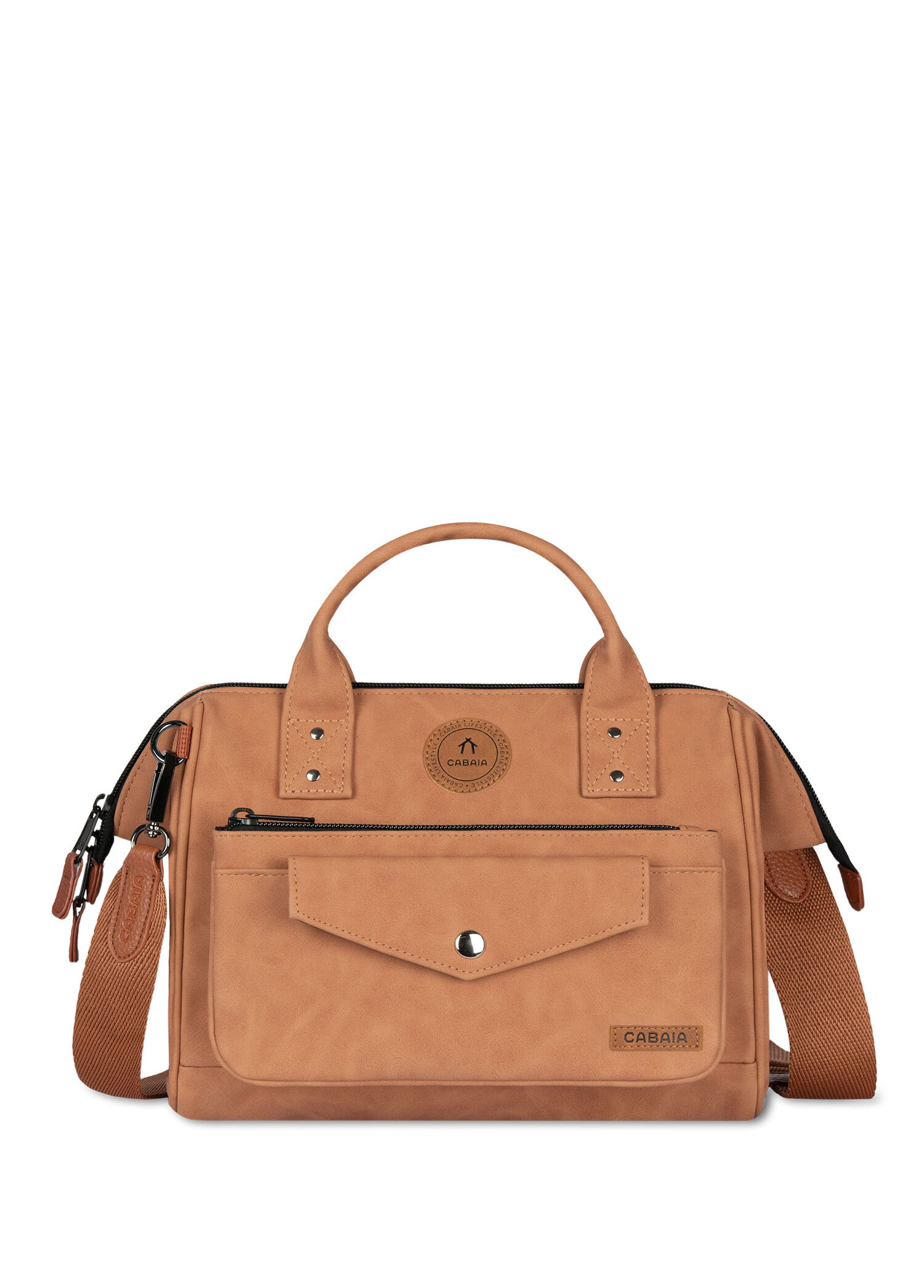 Cross Body Bag Moscow Kahverengi Orta Boy Kadın Omuz Çantası