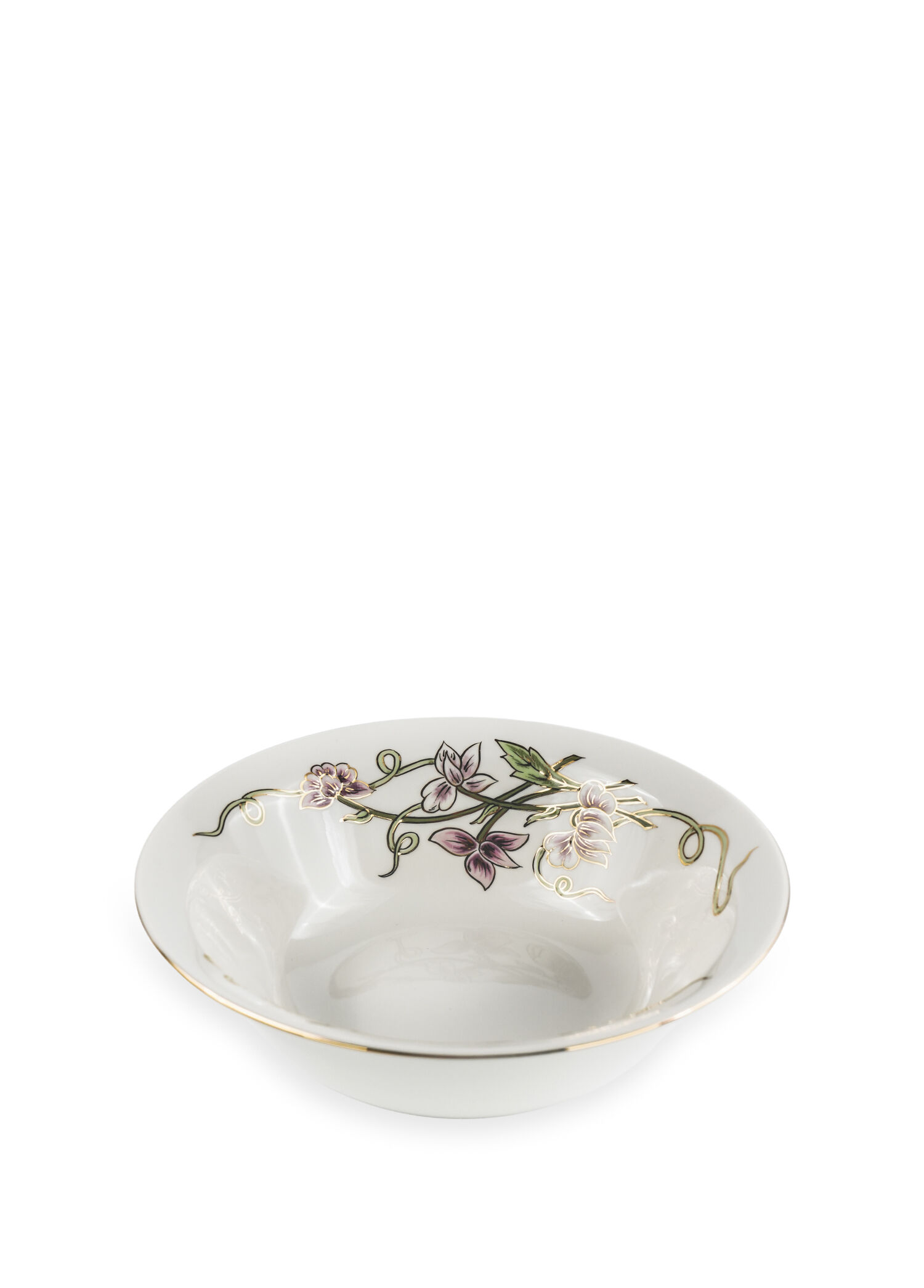 Spring Renkli Desenli Porselen Salata Kasesi 23 cm