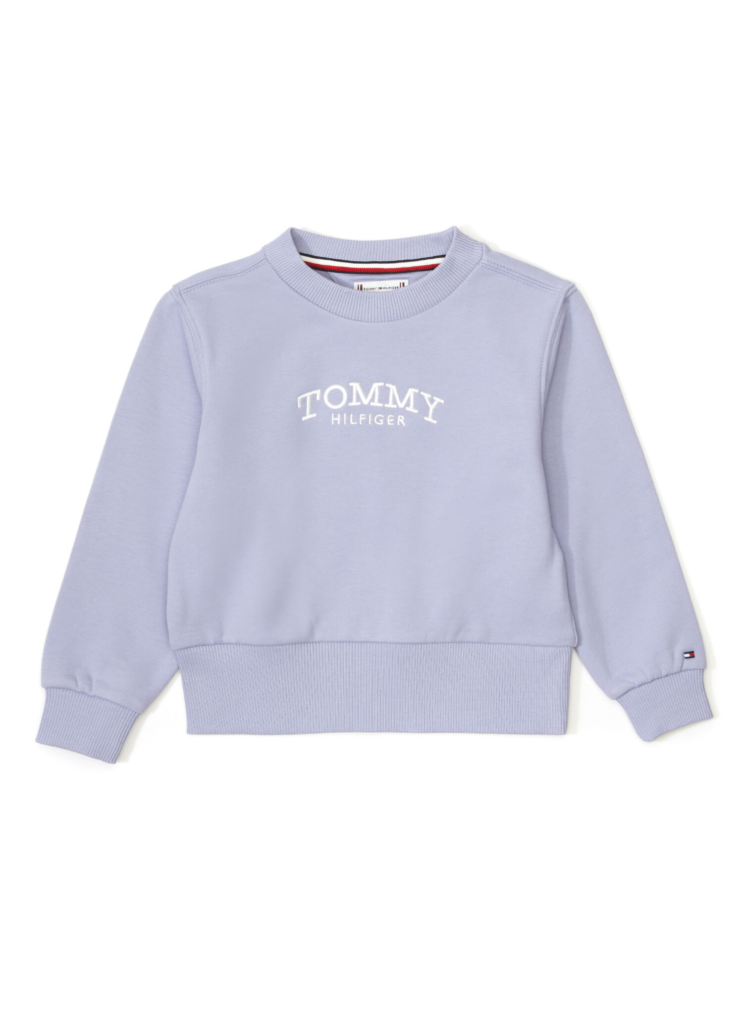 Mavi Logo Nakışlı Kız Çocuk Sweatshirt