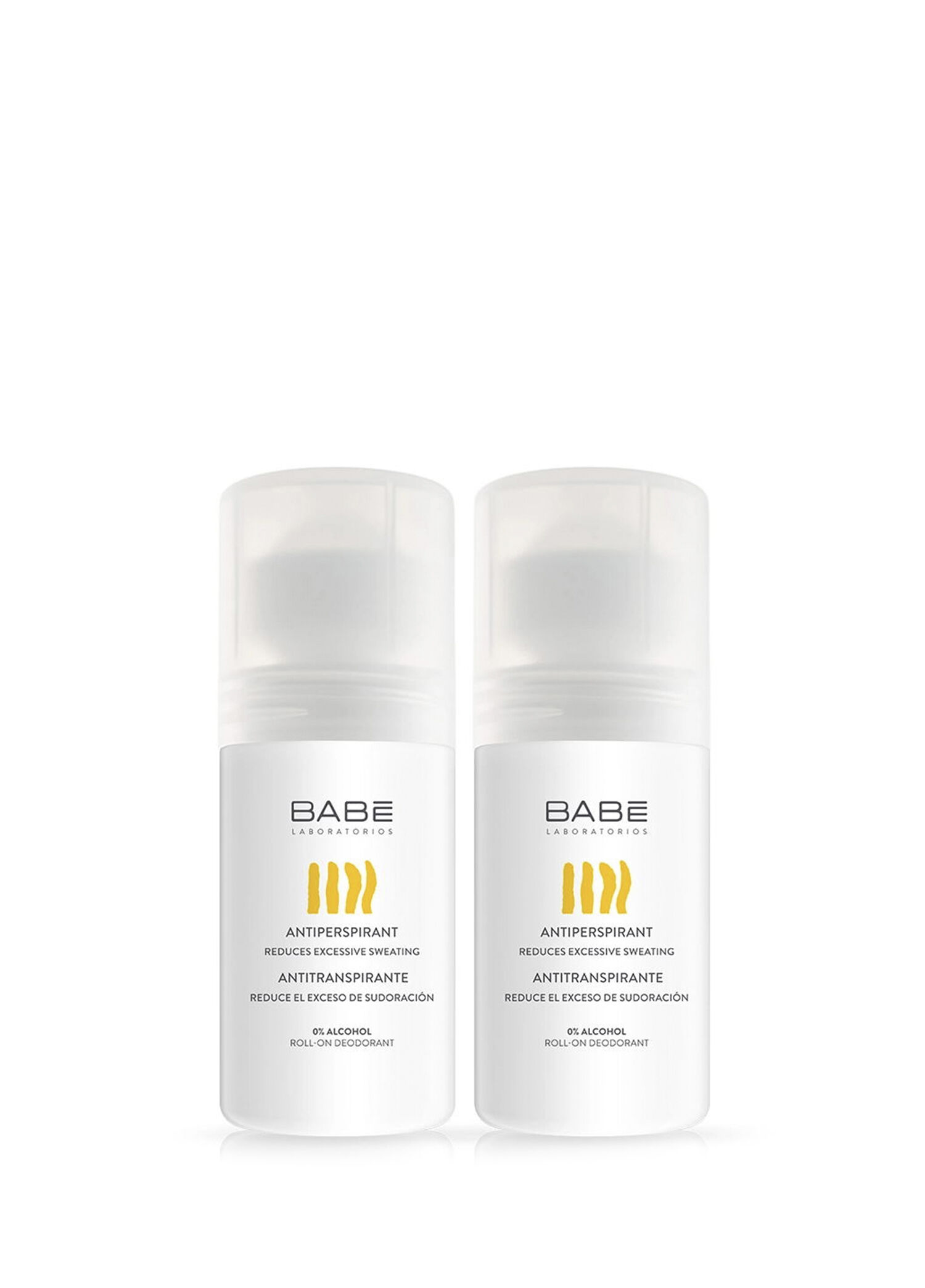P Babe Laboratorios Sweat Preventing Roll On Deodorant 2X50 Ml