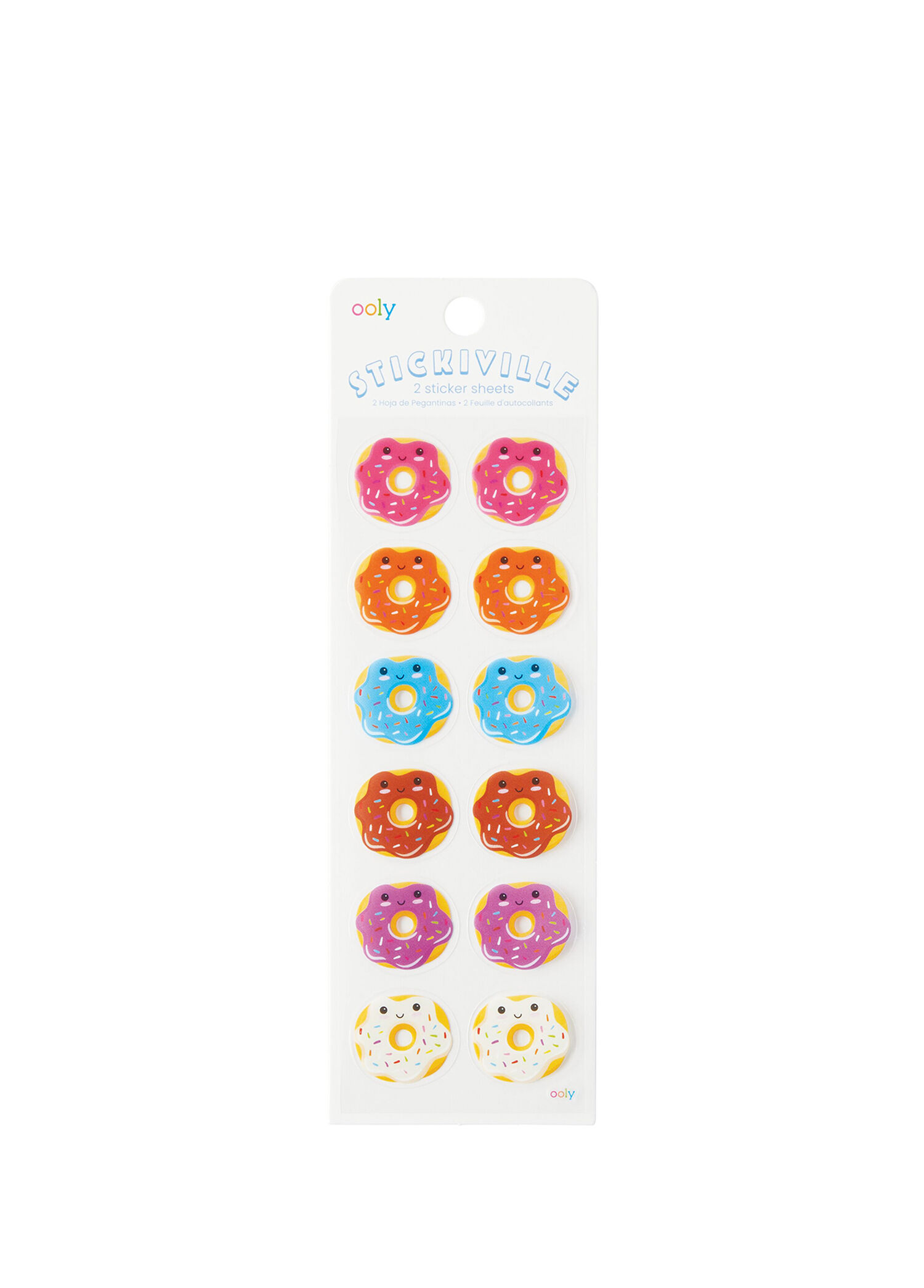 Stickiville Happy Donuts Çıkartmalar