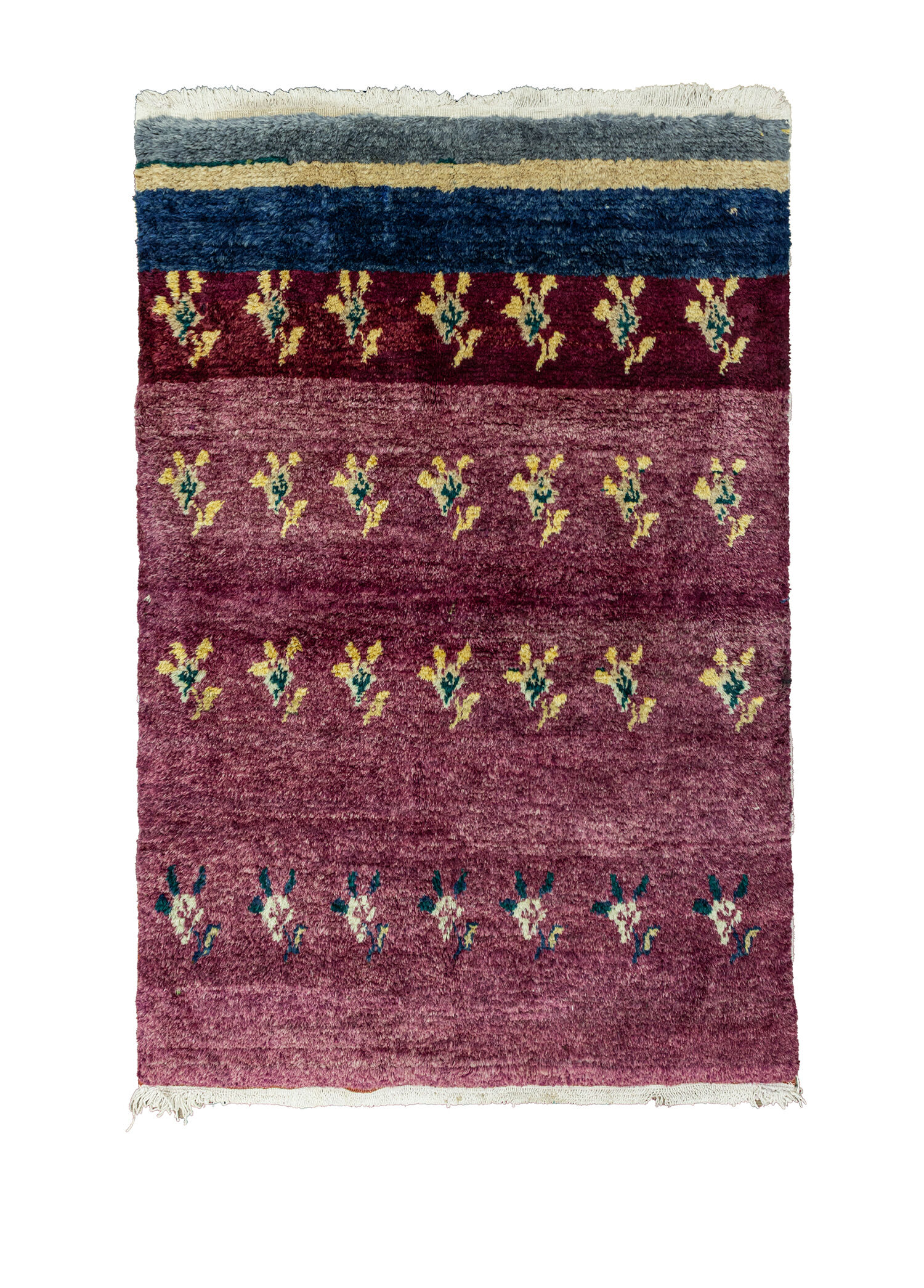 Tara Abrajlı El Dokuma Tülü Halı 122 x 177 cm