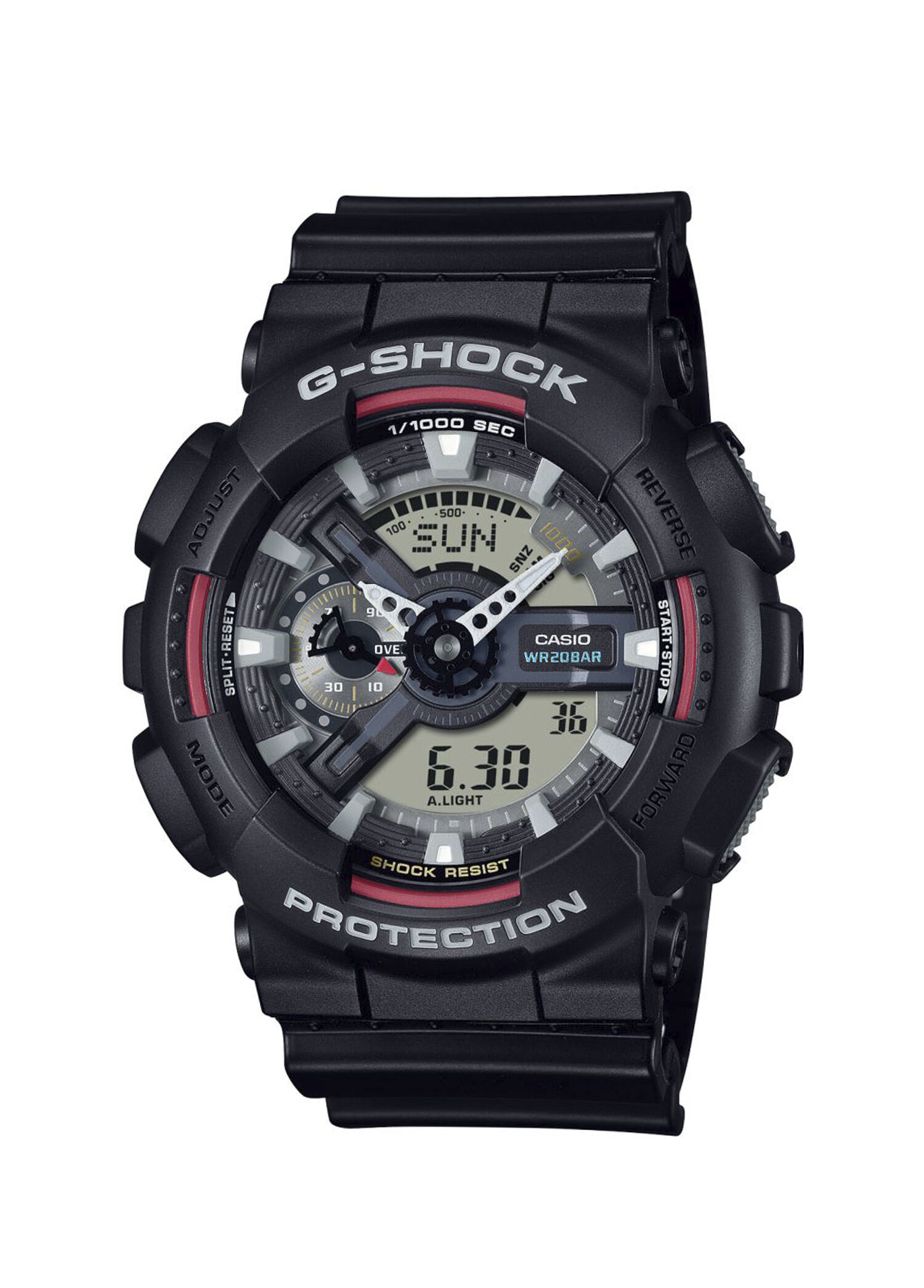 G-Shock GA-110RL-1ADR Siyah Silikon Erkek Kol Saati