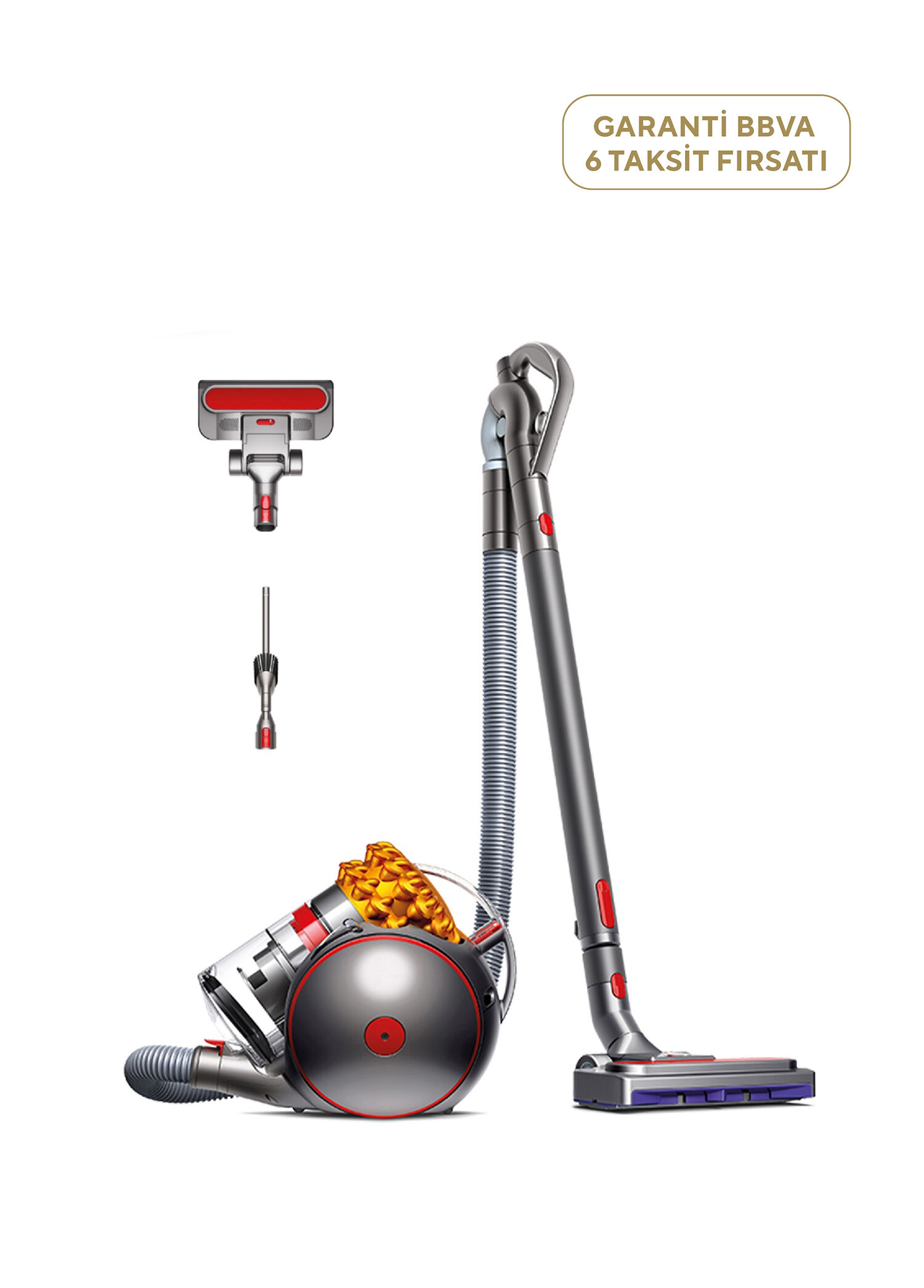 Cinetic Big Ball Multifloor 2 Kablolu Süpürge