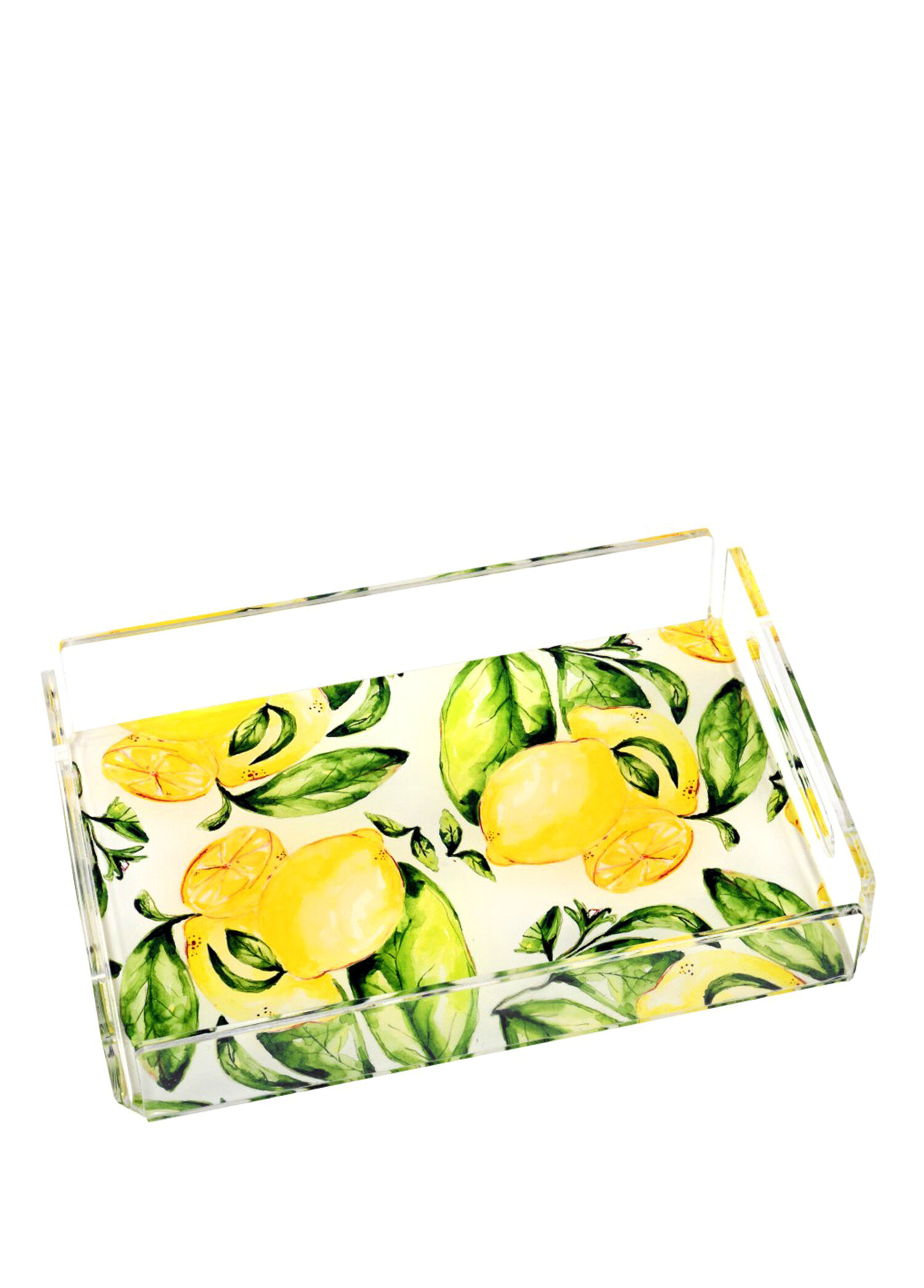 Citrus Collection Akrilik Küçük Boy Tepsi 17 x 24 cm