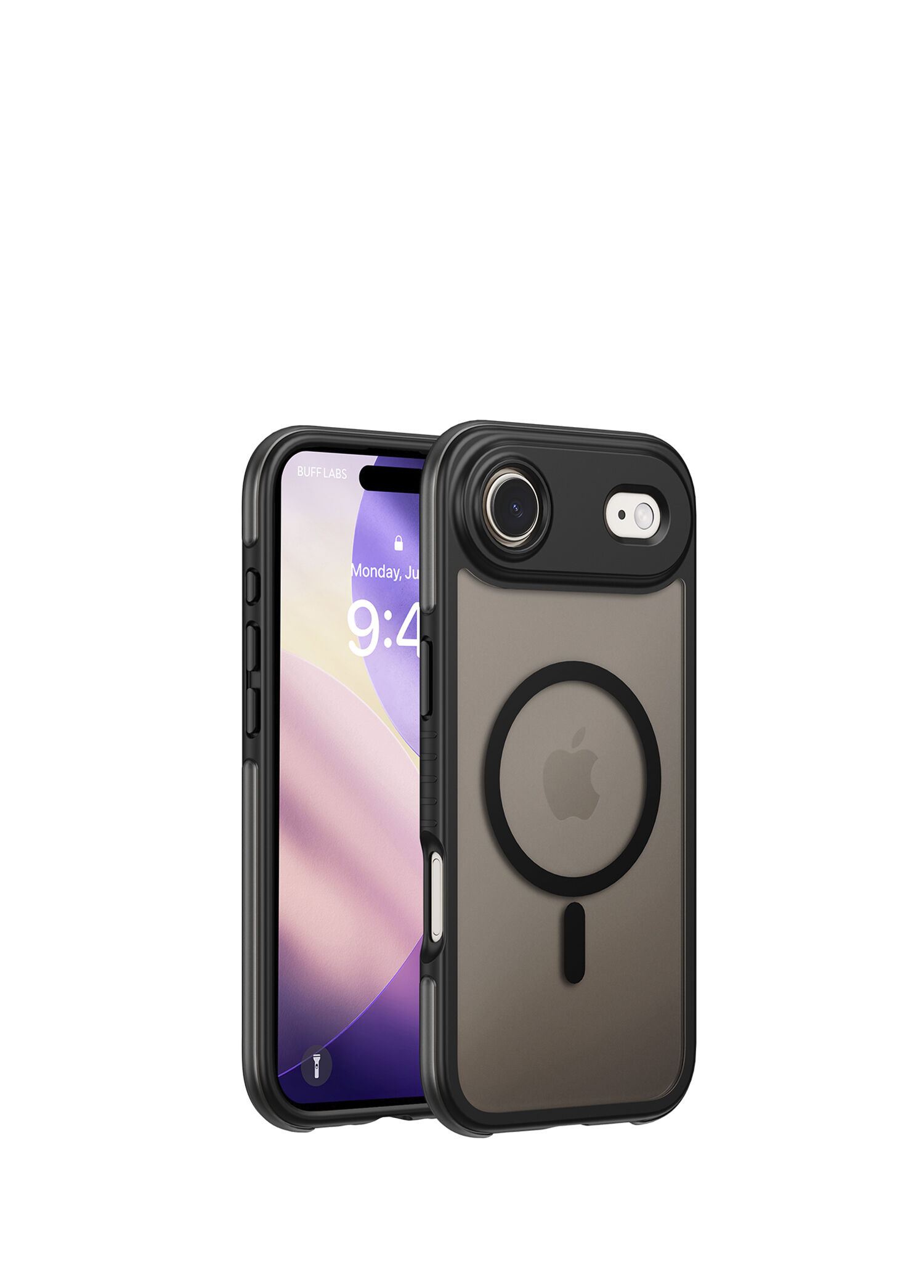 iPhone 17 Air Black Magsafe Uyumlu Air Bumper Telefon Kılıfı