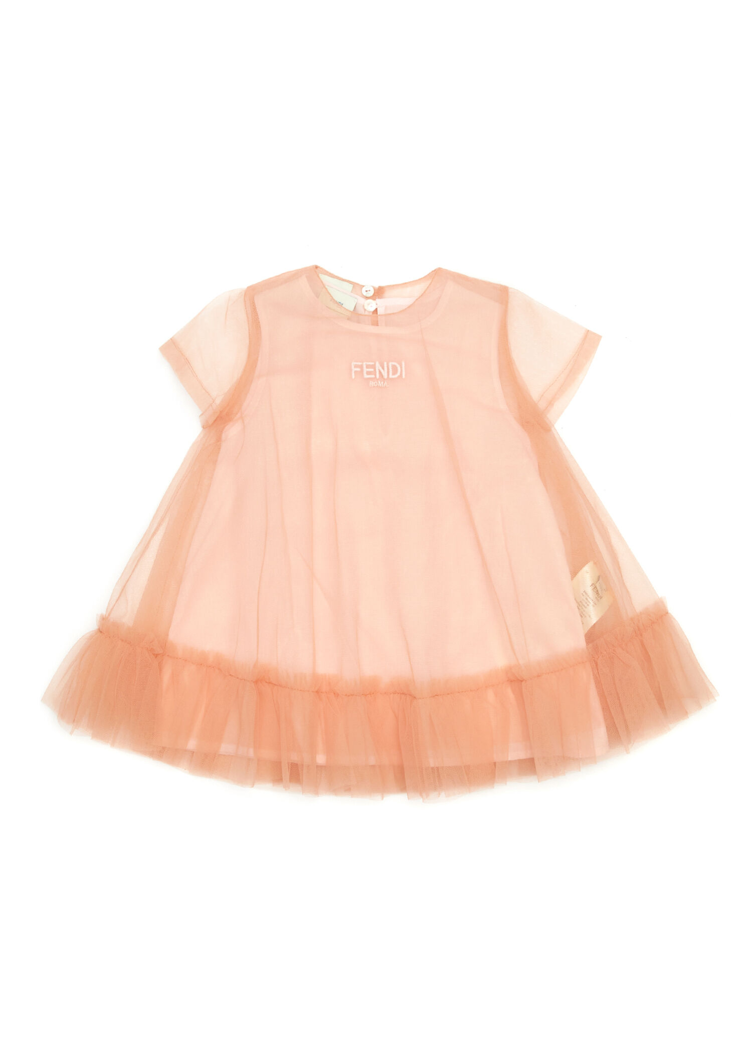 Pembe Kız Bebek Tül Elbise