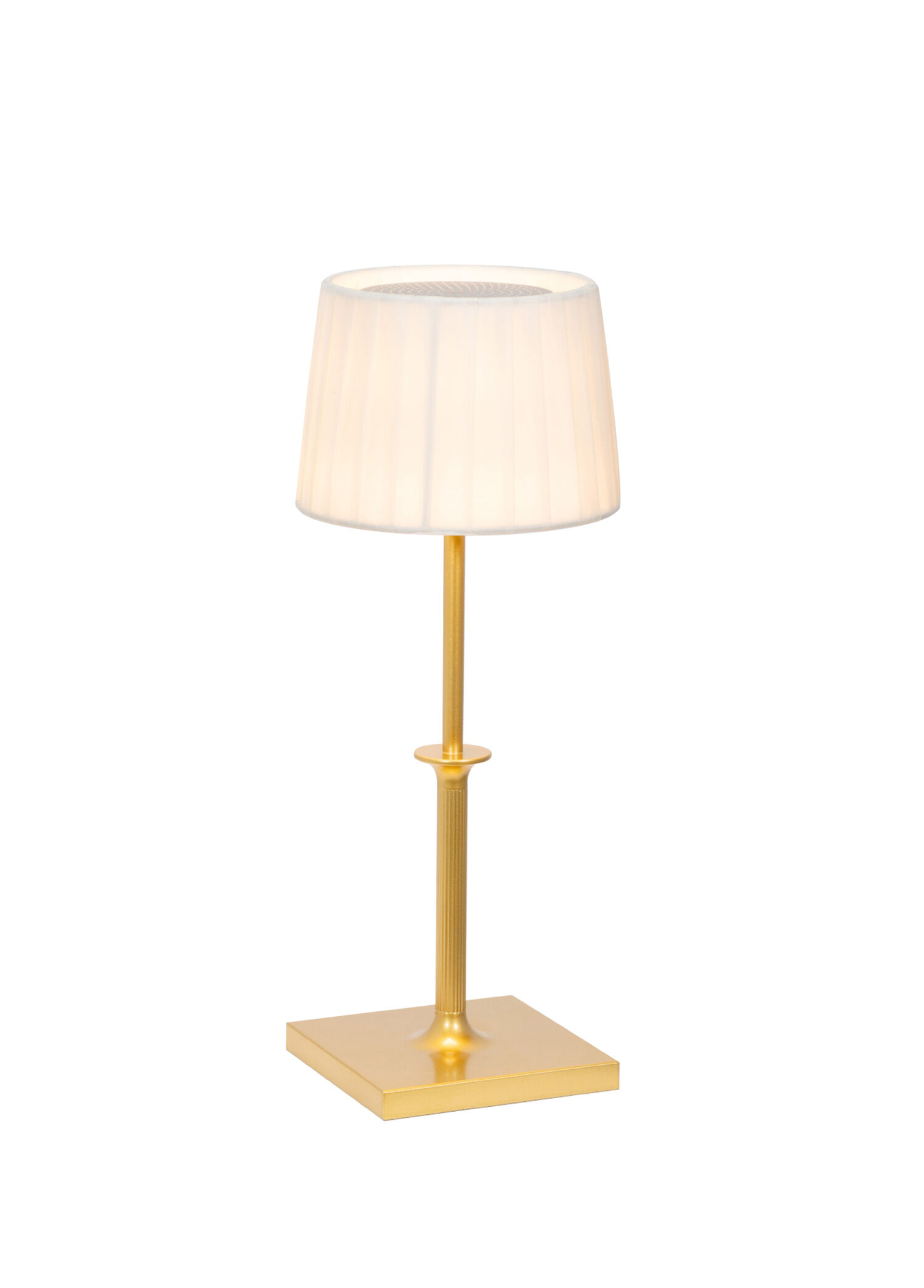 Poldina Classic Altın Şarjlı Led Masa Lambası