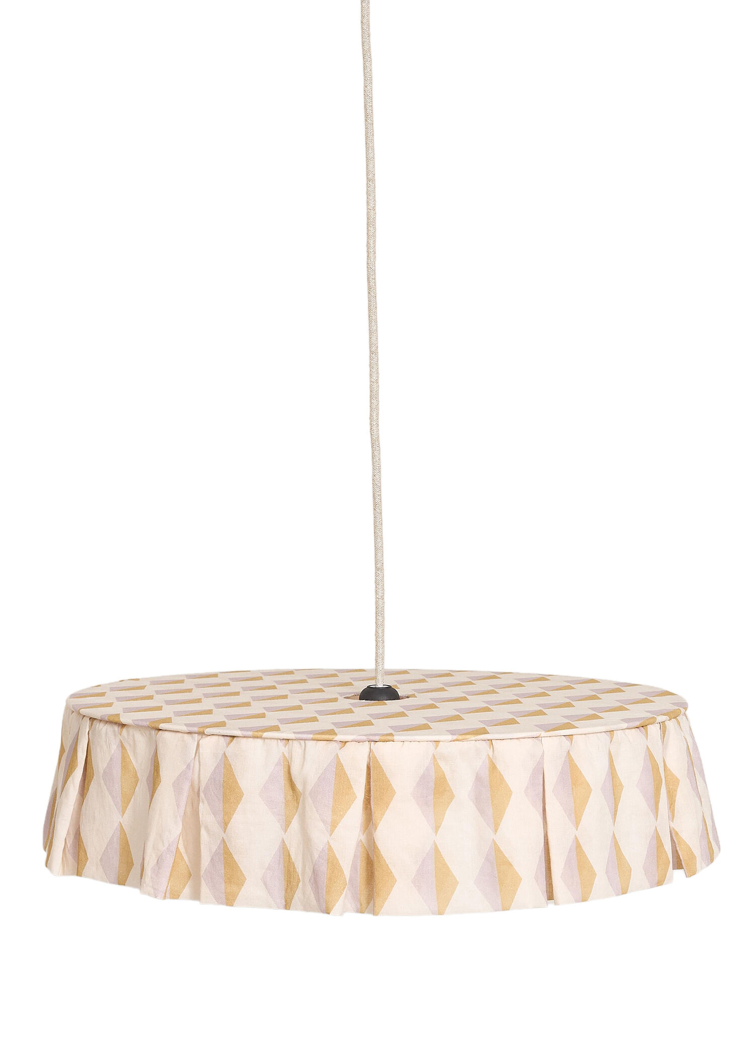 Mustard Lilac Harlequin Çocuk Odası Aydınlatma Şapkası