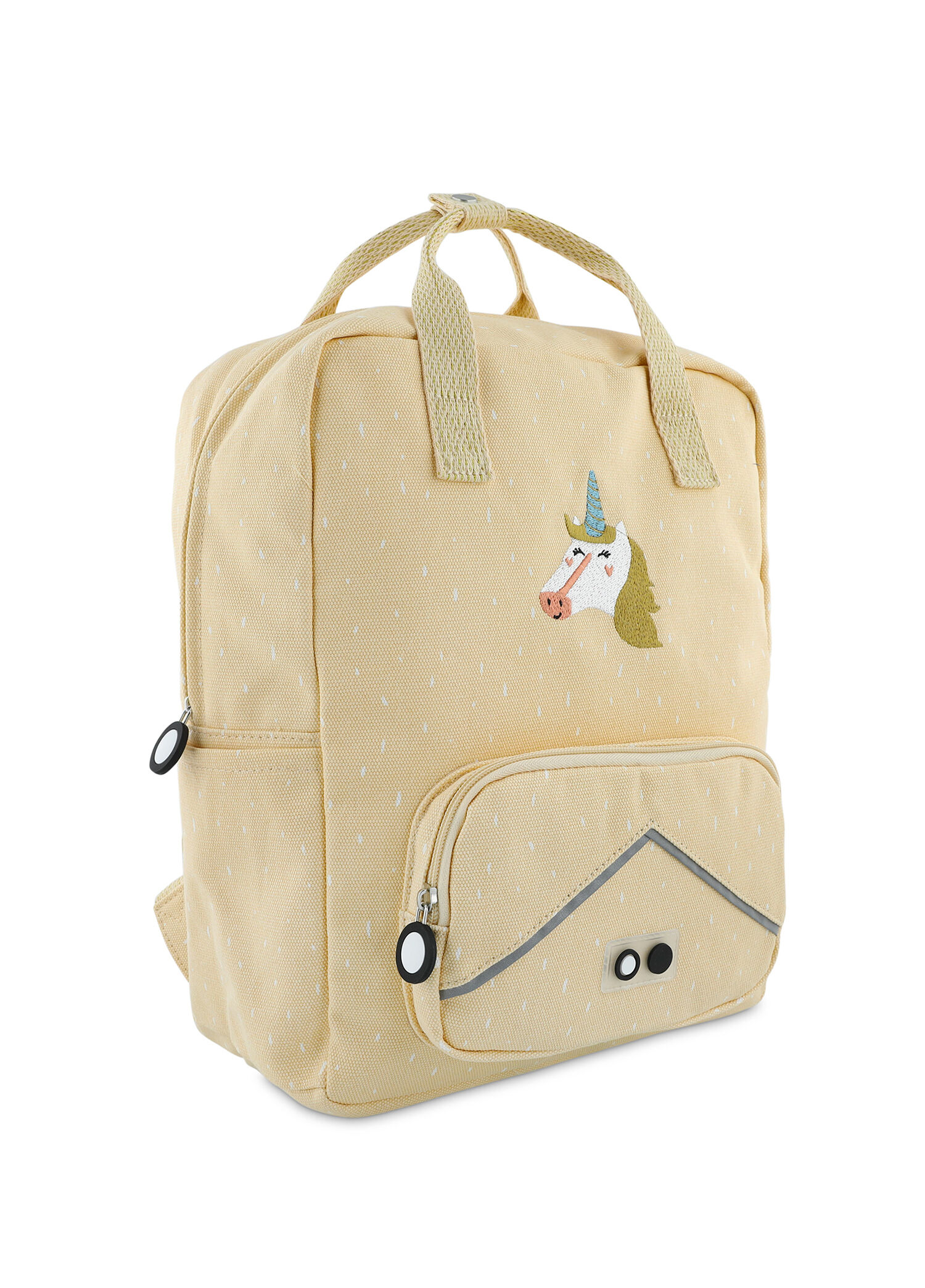 Mrs. Unicorn Krem Rengi Büyük Boy Unisex Çocuk Sırt Çantası