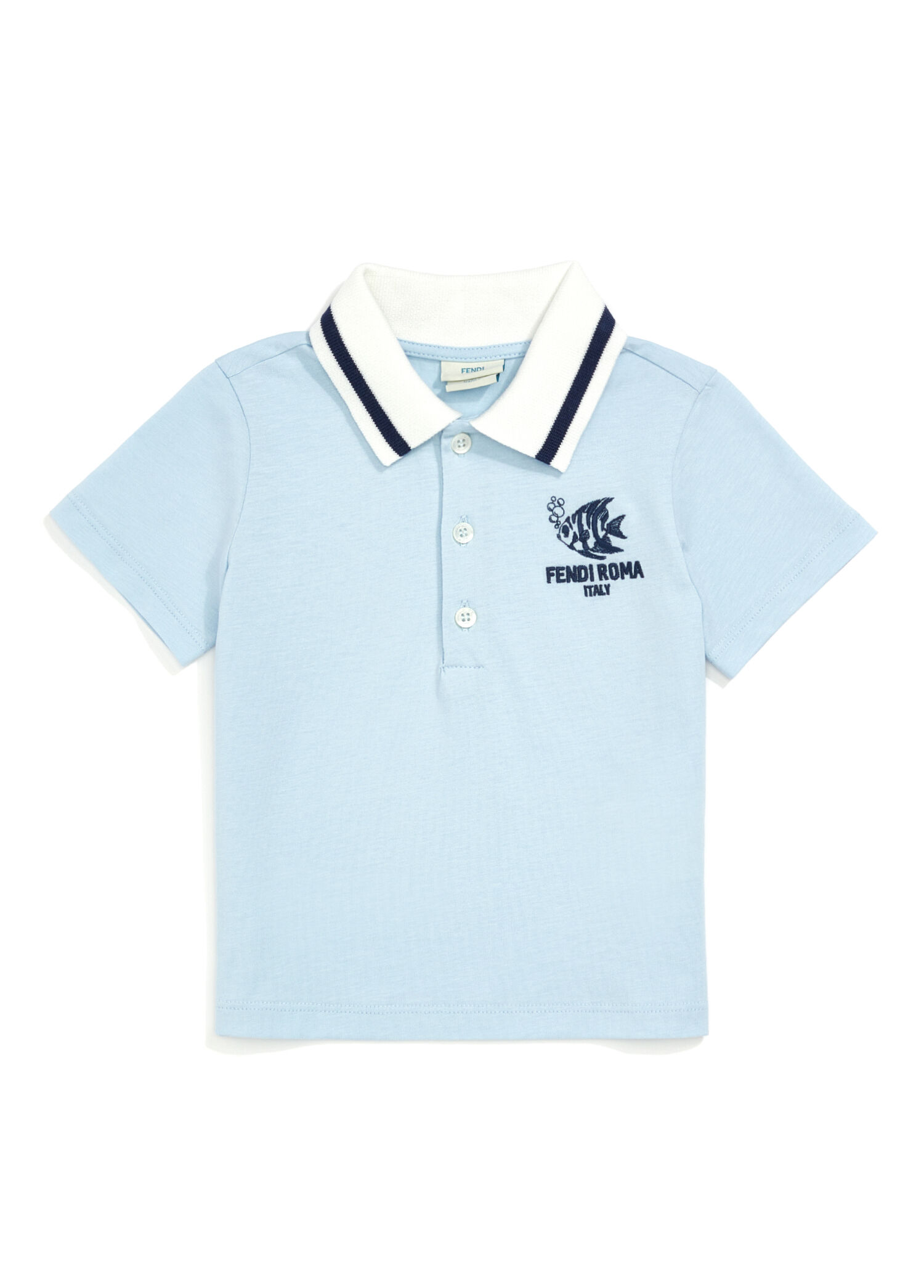 Mavi Erkek Bebek Polo T-shirt