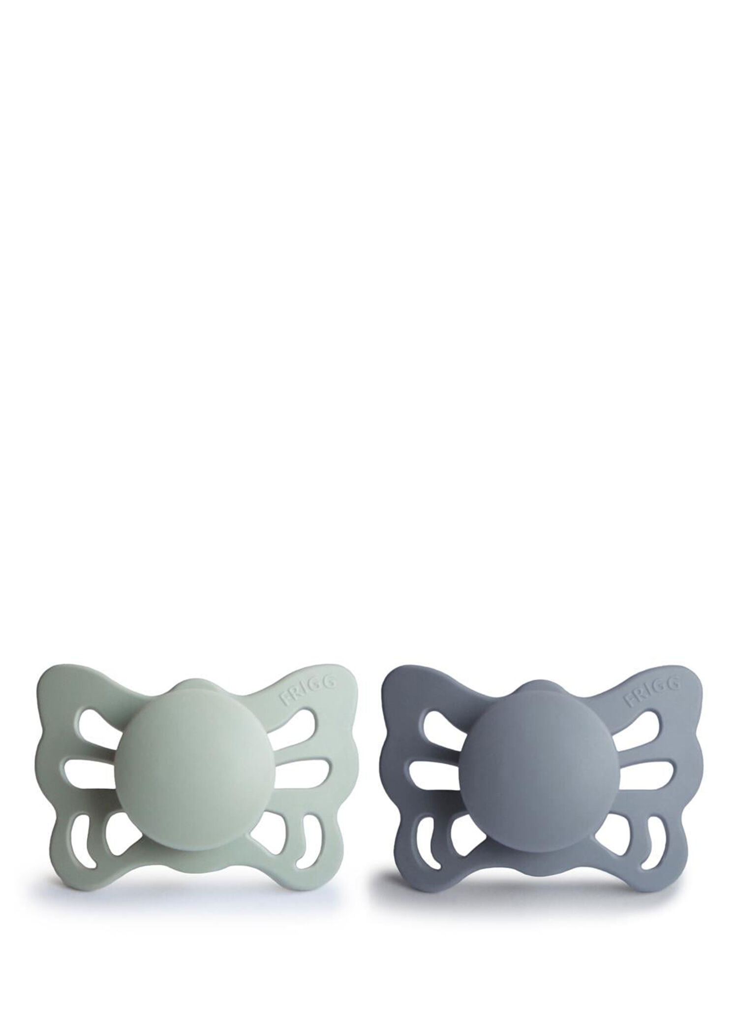 Butterfly Sage Great Gray 0-6 Ay Silikon Ortodontik 2'li Emzik
