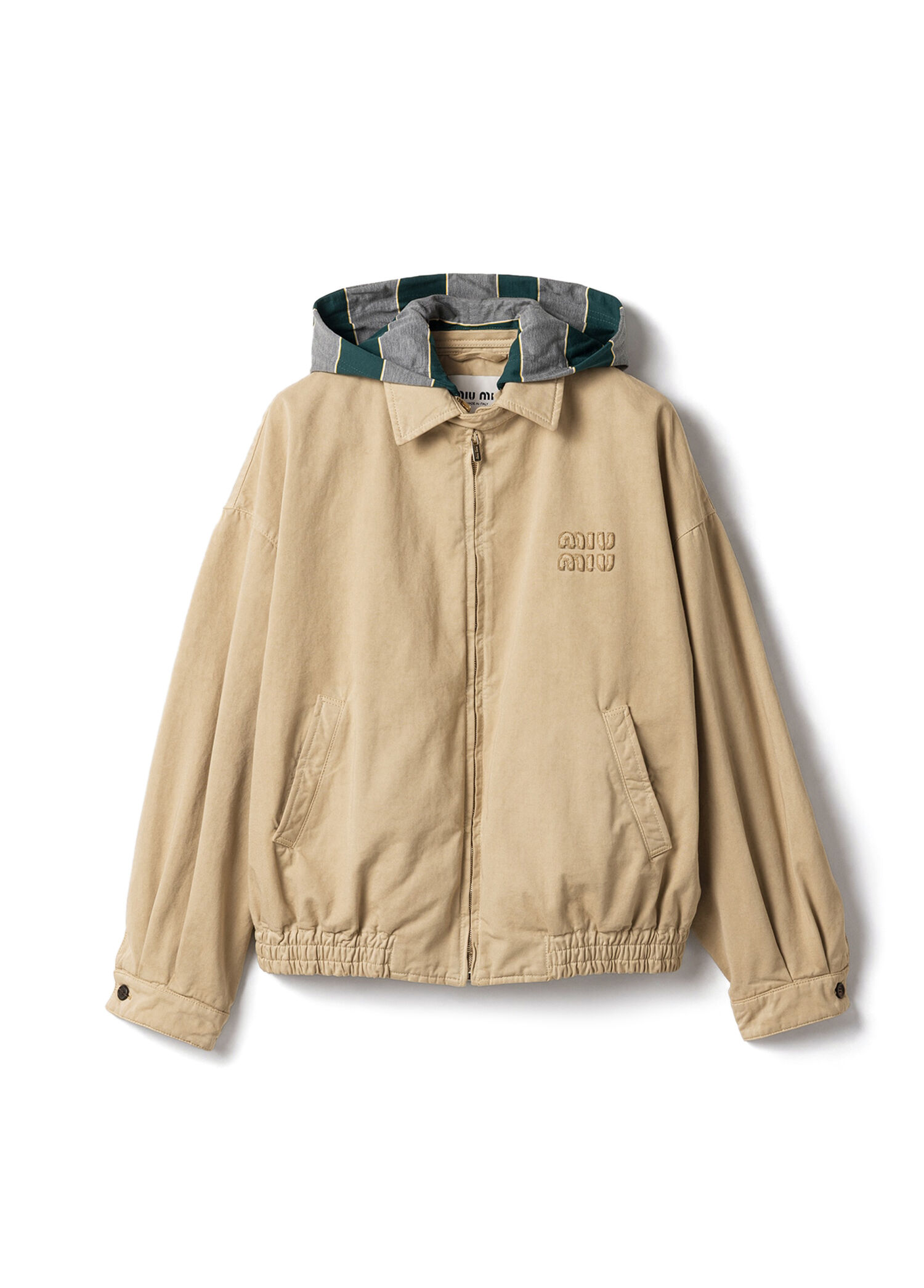 Nötr Eskitme Gabardin Kadın Mont