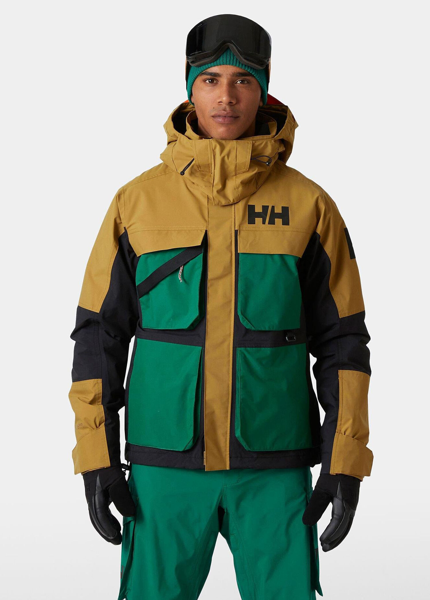 Helly Hansen Lynx Erkek Ullr D Heritage Short Lynx Kapüşonlu Erkek