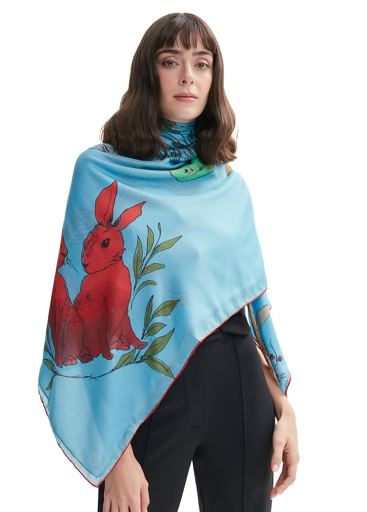 Beymen Colorblocked Desenli Şal. 2 Beymen Colorblocked Desenli Şal. 2