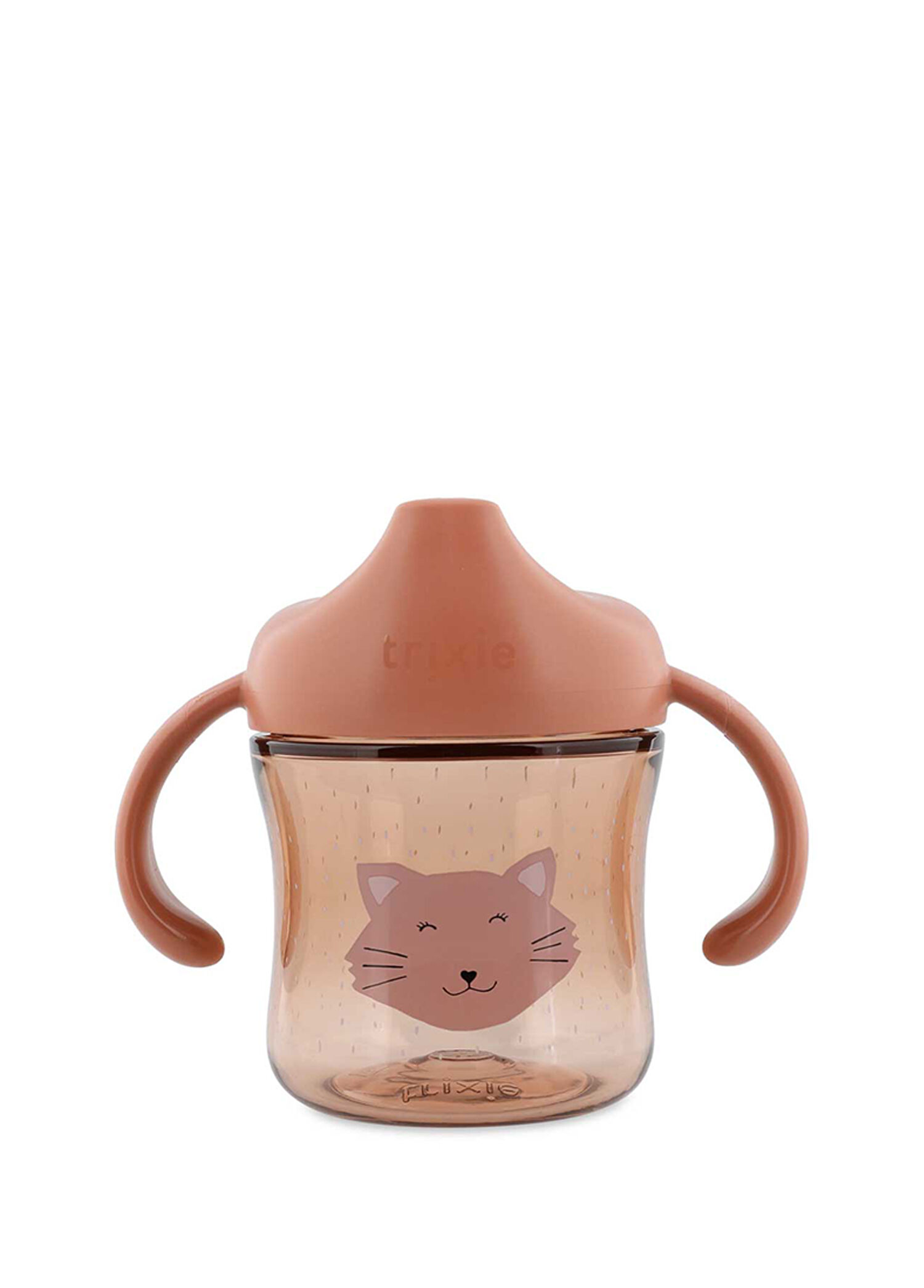 Mrs. Cat Koyu Pembe Saplı Unisex Bebek Alıştırma Suluğu