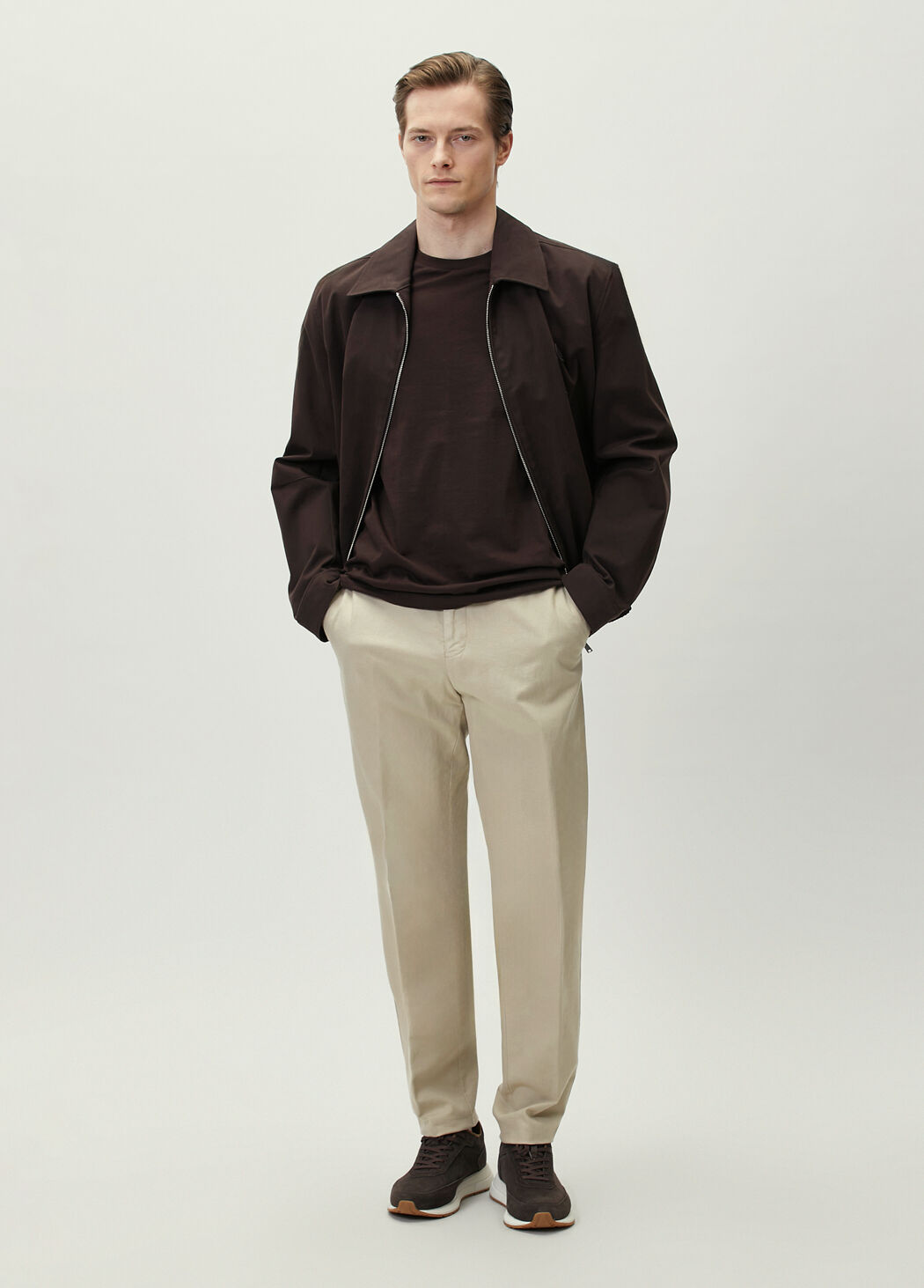 Genius Beige Trousers