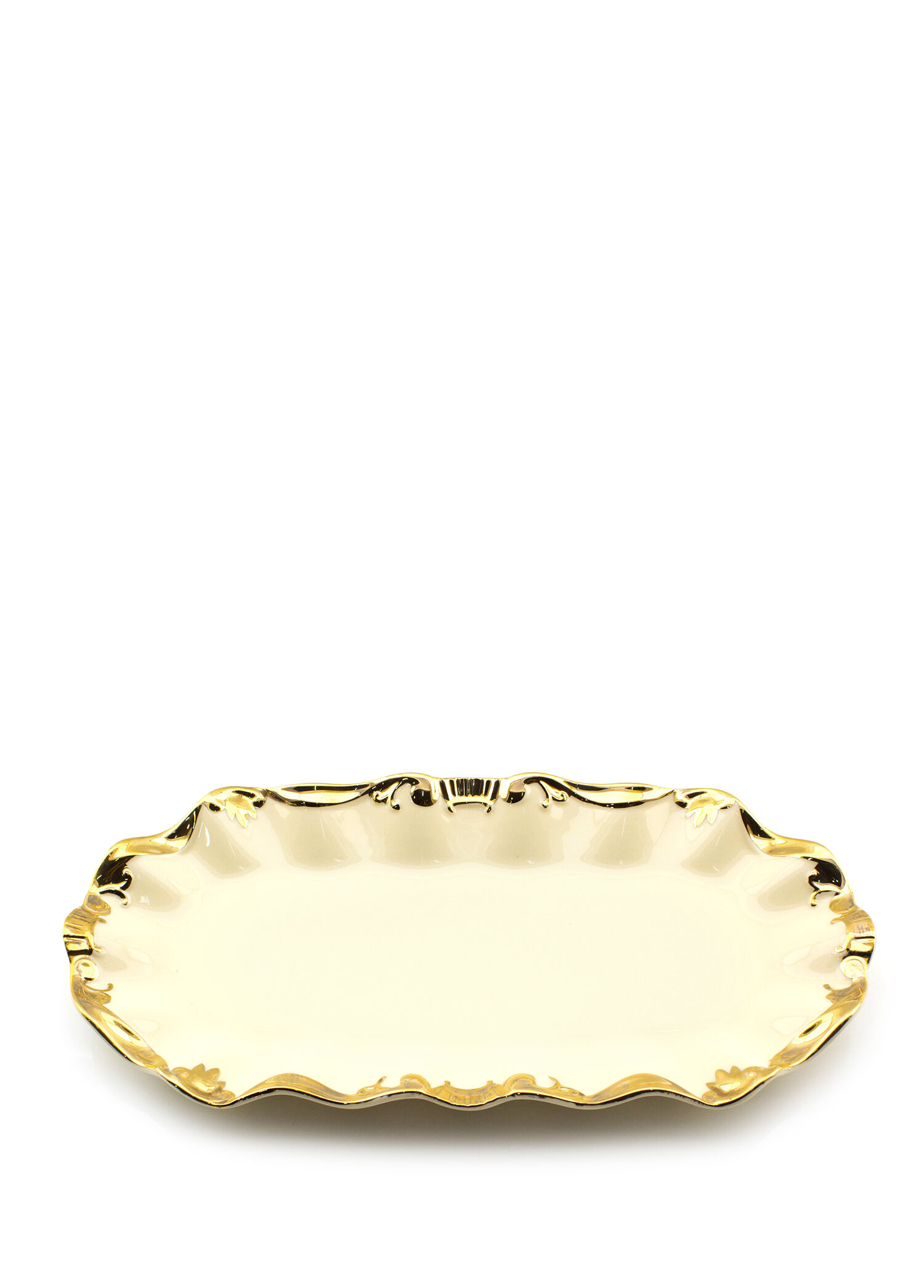 Golden Rey Kayık Porselen Tabak 30 cm