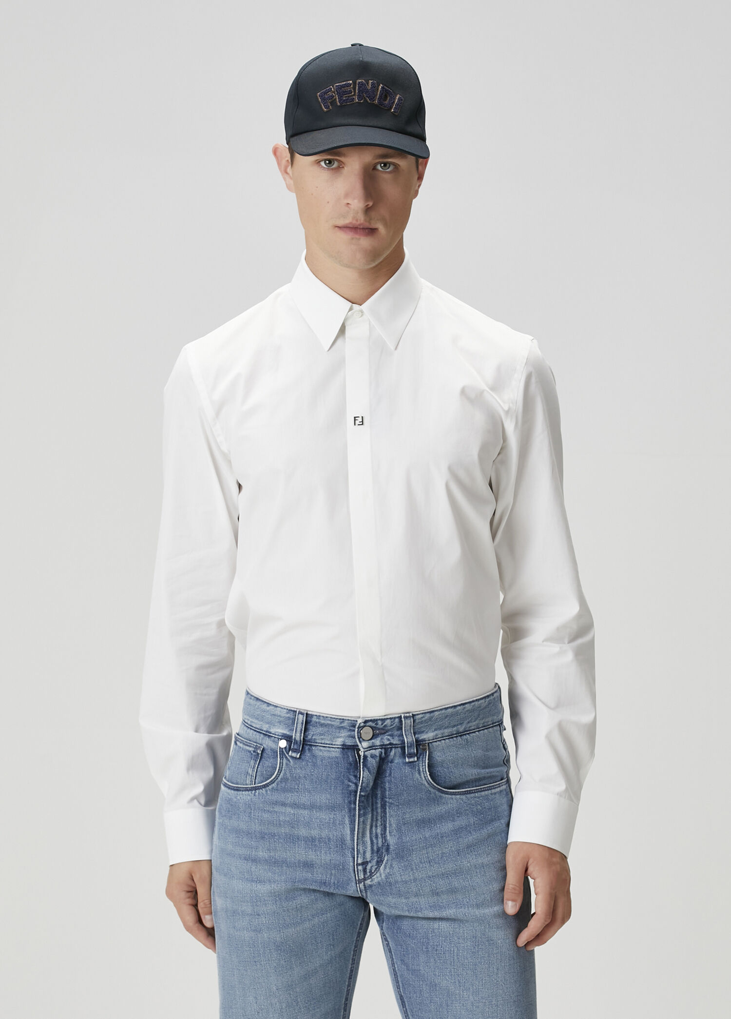 Regular Fit Beyaz Gömlek
