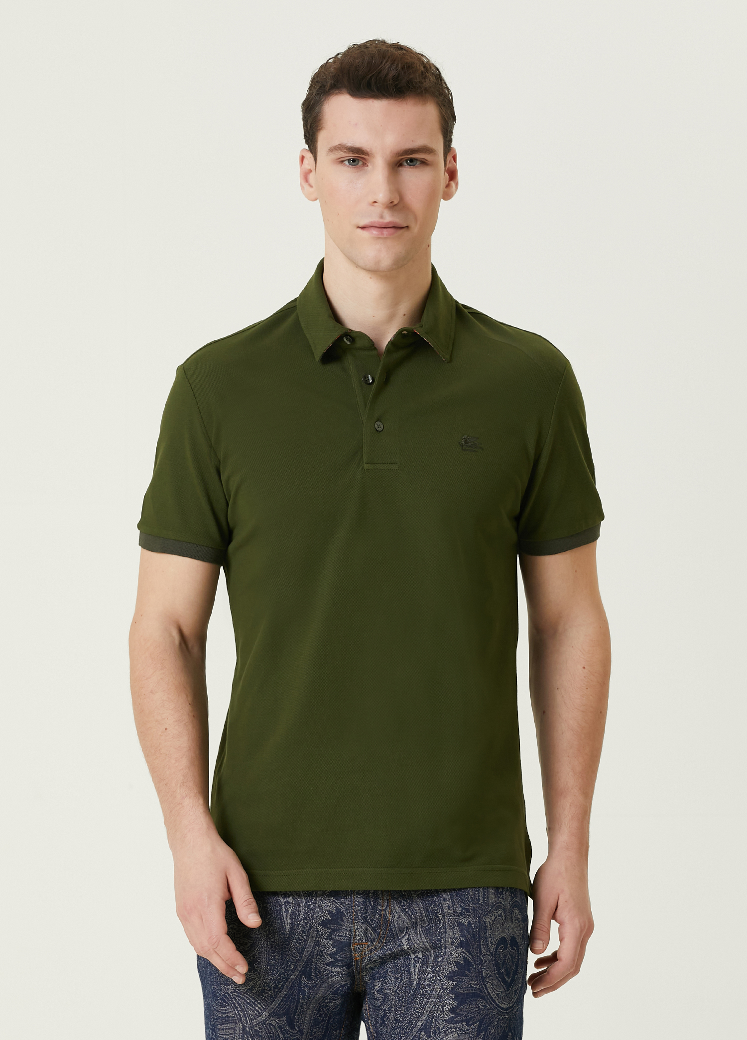 Yeşil Polo Yaka T-shirt