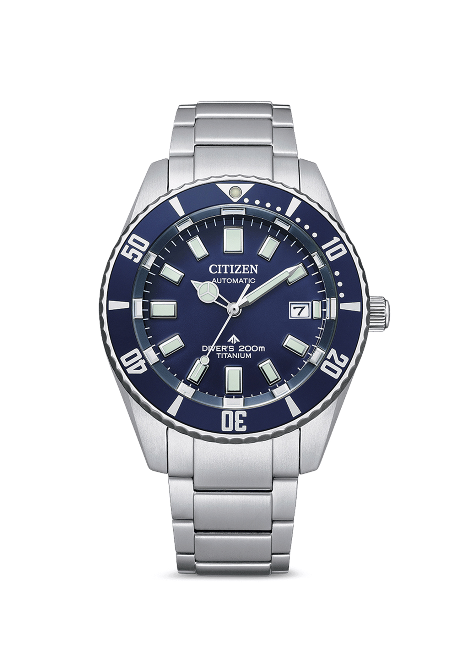 Citizen Mavi Erkek NB6021-68L Titanyum Mavi Erkek Kol Saati