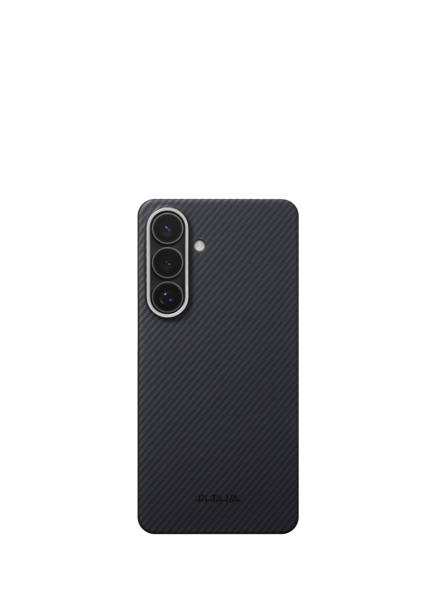 Galaxy S26 Edge Black Grey Twill Aaron Telefon Kılıfı