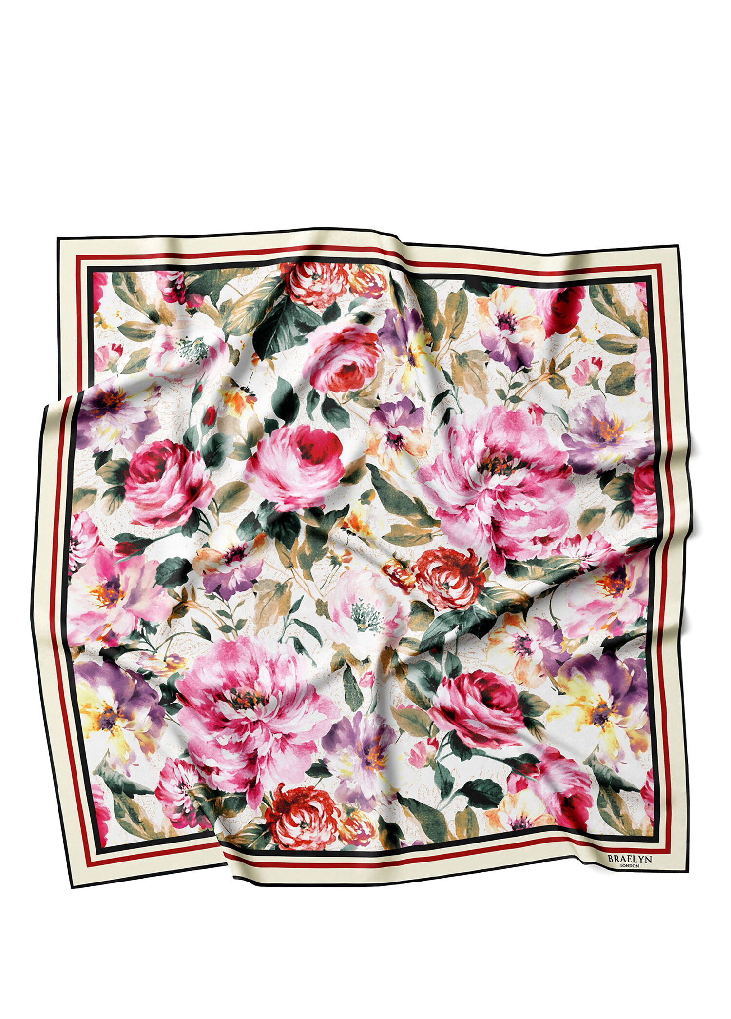 Rosaria Charm Twill İpek Kadın Eşarp