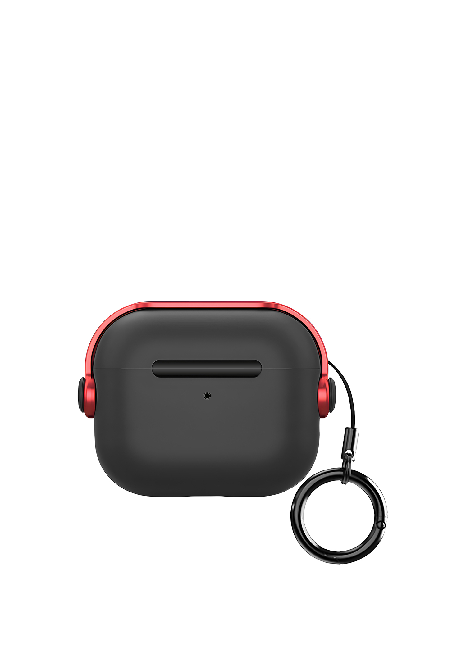 Black Red Airpods Pro 2 DjPods Kılıf