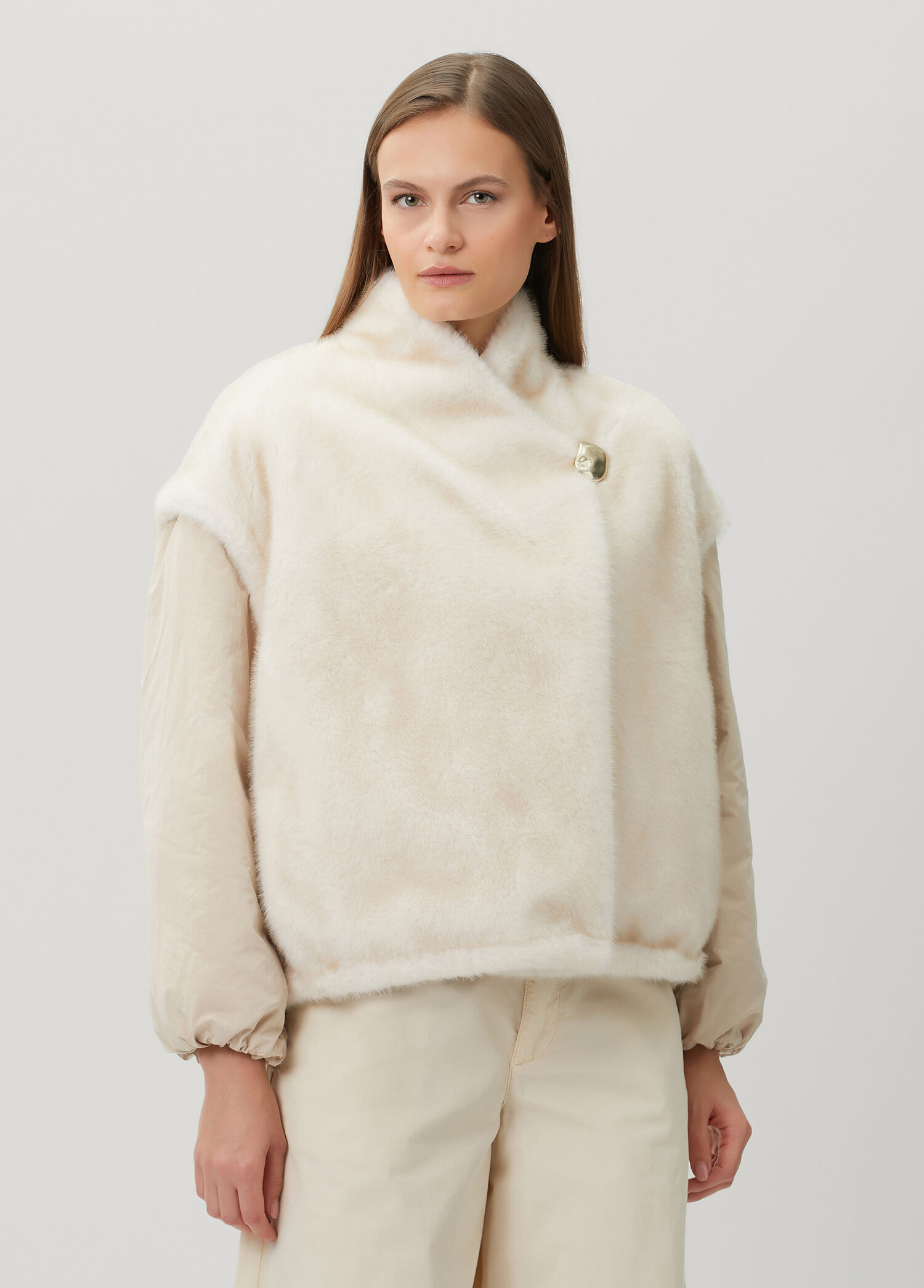 Beige Reversible Jacket