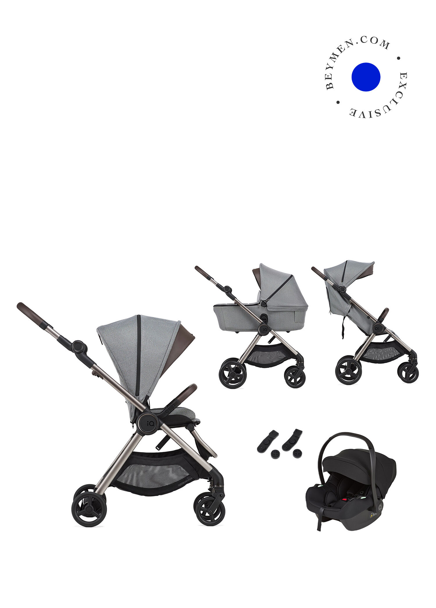 IQ Premium Pure Seyahat Sistem Bebek Arabası