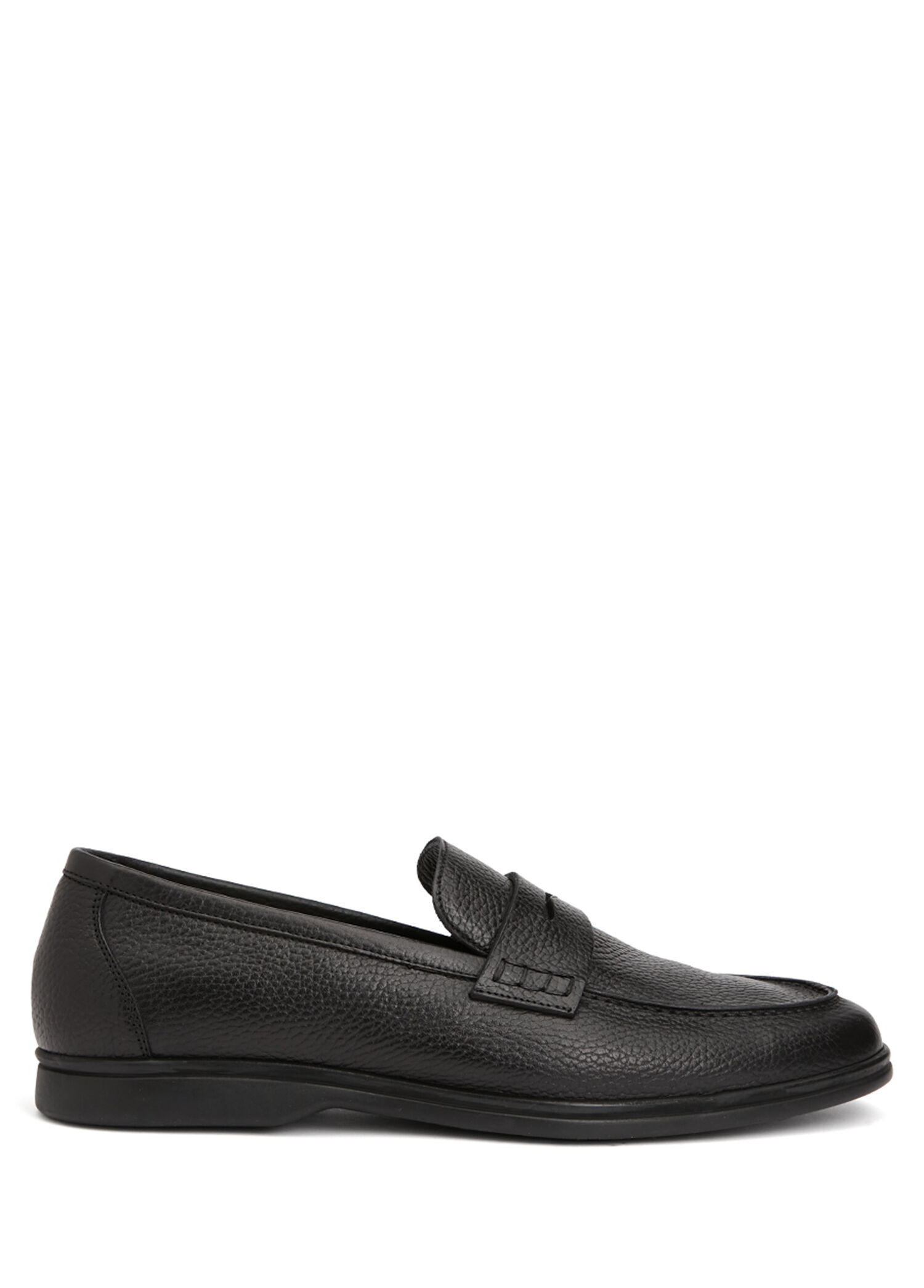 Siyah Erkek Deri Loafer